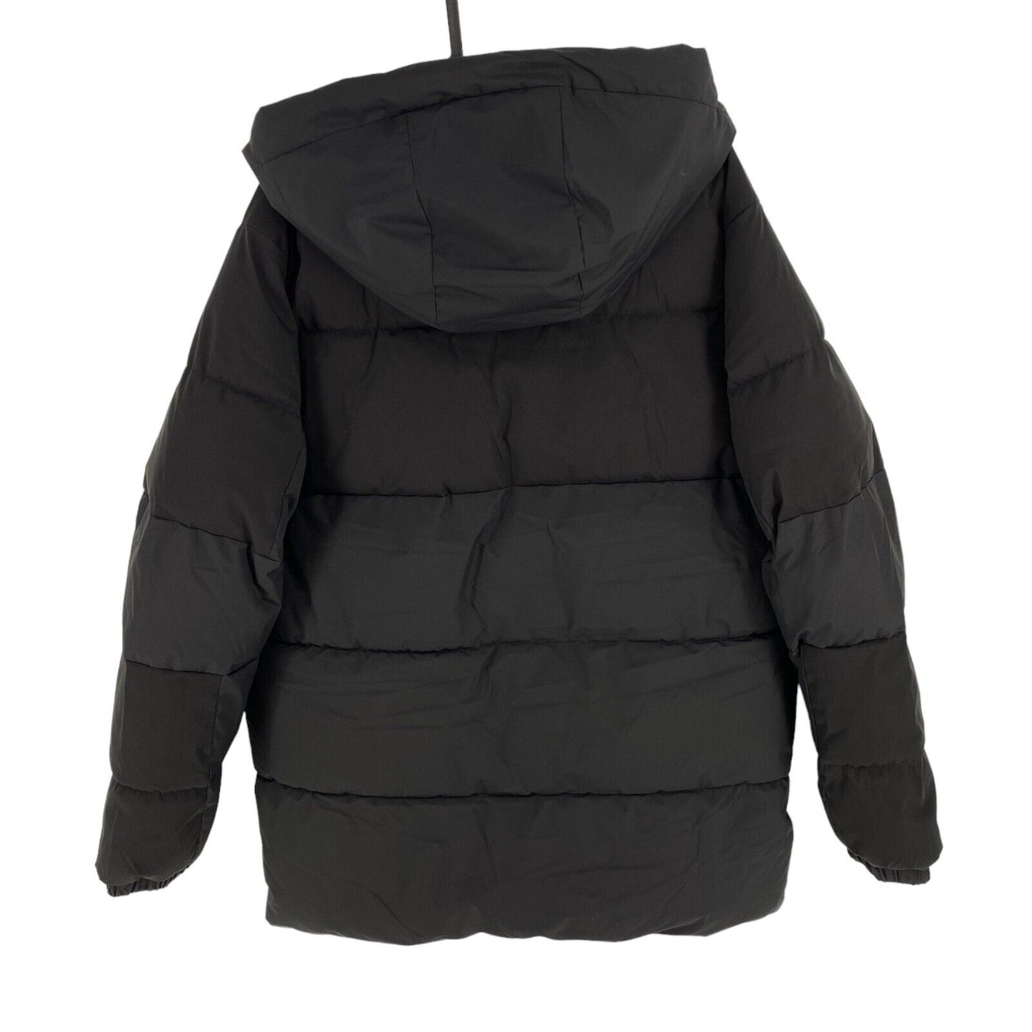 JACK&amp;JONES Homme Noir Force Manteau à capuche Doudoune Taille XS