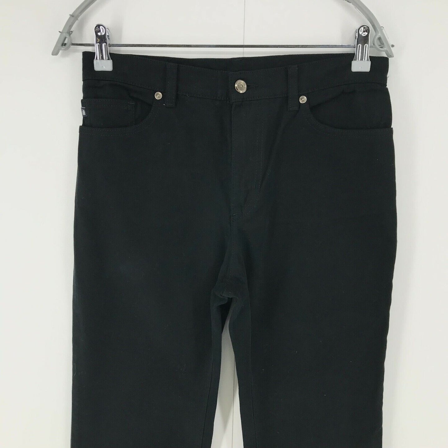 MARINA YACHTING Damen-Chinohose in Skinny-Fit, Schwarz, Größe W28