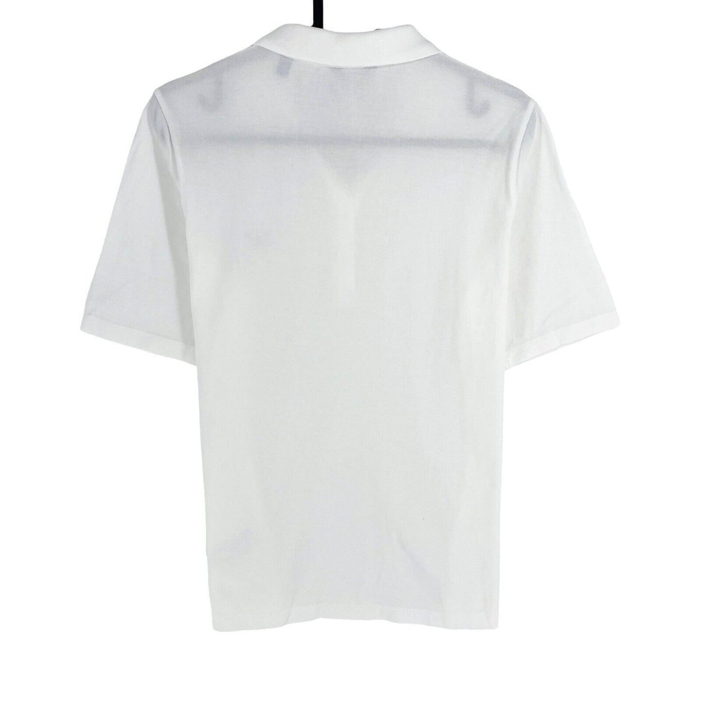 GANT Women White Original Pique Short Sleeve Polo Shirt Size M