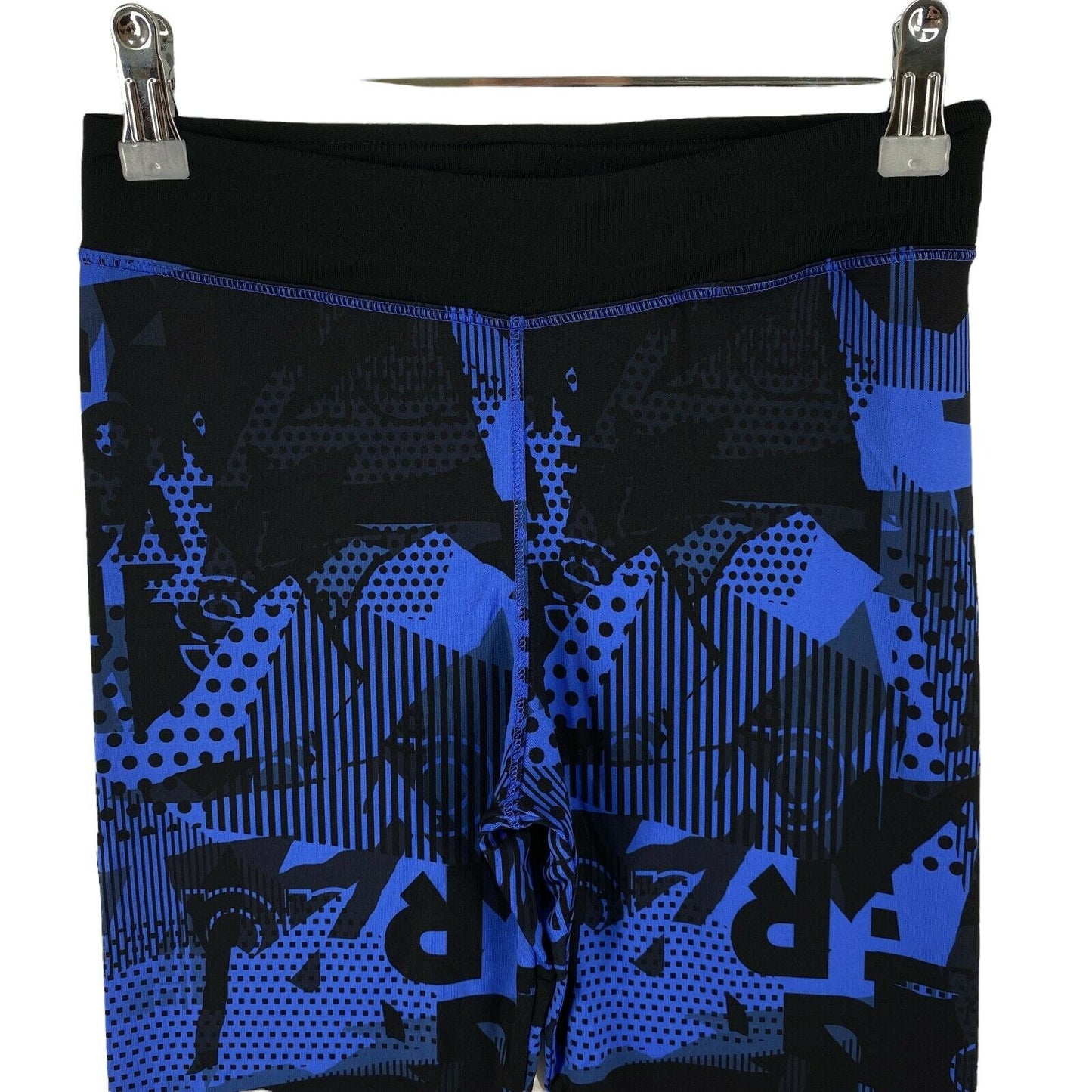 Adidas Climalite Girls Navy Blue Printed Train Tight Leggings Size 11 -12 Years