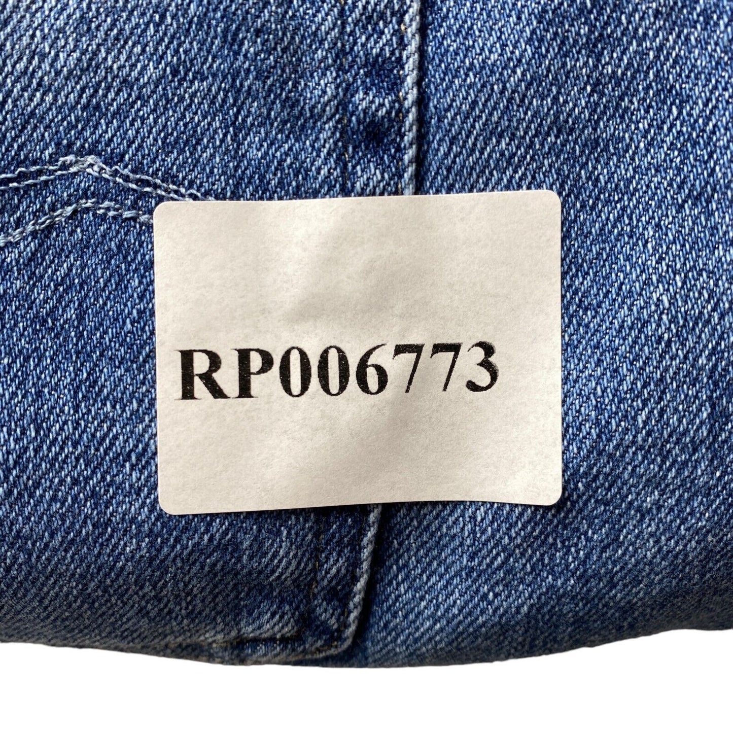 Replay femmes bleu Stretch coupe fuselée régulière jean W31 L30