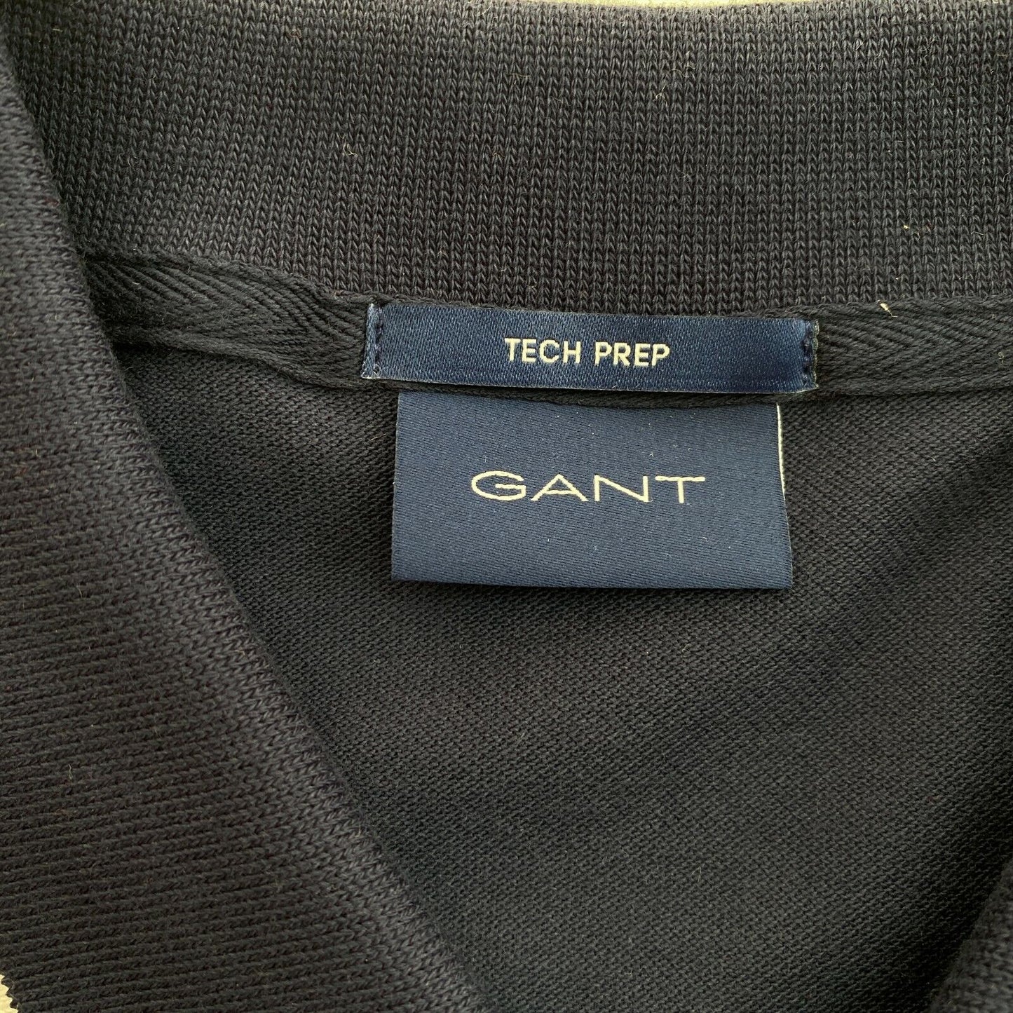 GANT Poloshirt Tech Prep Pique Rugger, Marineblau, Größe ML