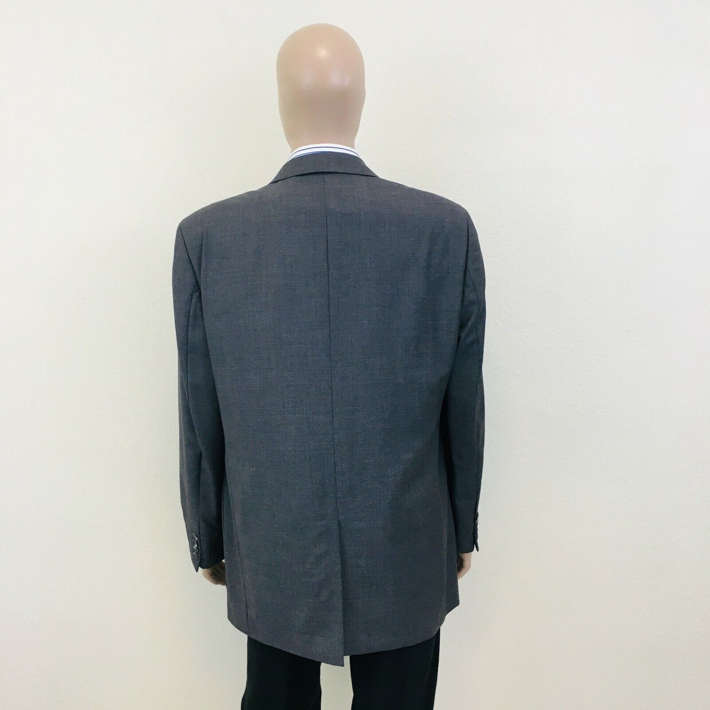 Signe Incognito REDA 100% Wool Grey Jacket Blazer Size EUR 52 US UK 42