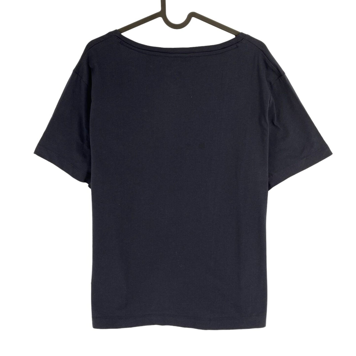 GANT Women Navy Blue Original V Neck Short Sleeves T Shirt Size 2XL XXL