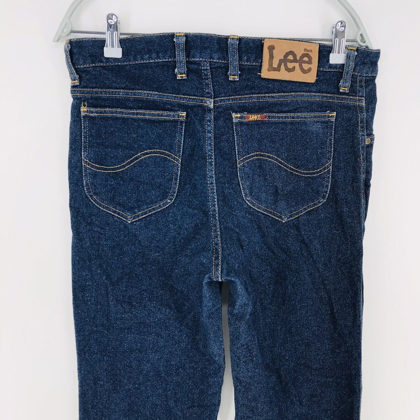 Vintage Lee Women Blue Regular Straight Fit Jeans W32 L34 Made In Australia