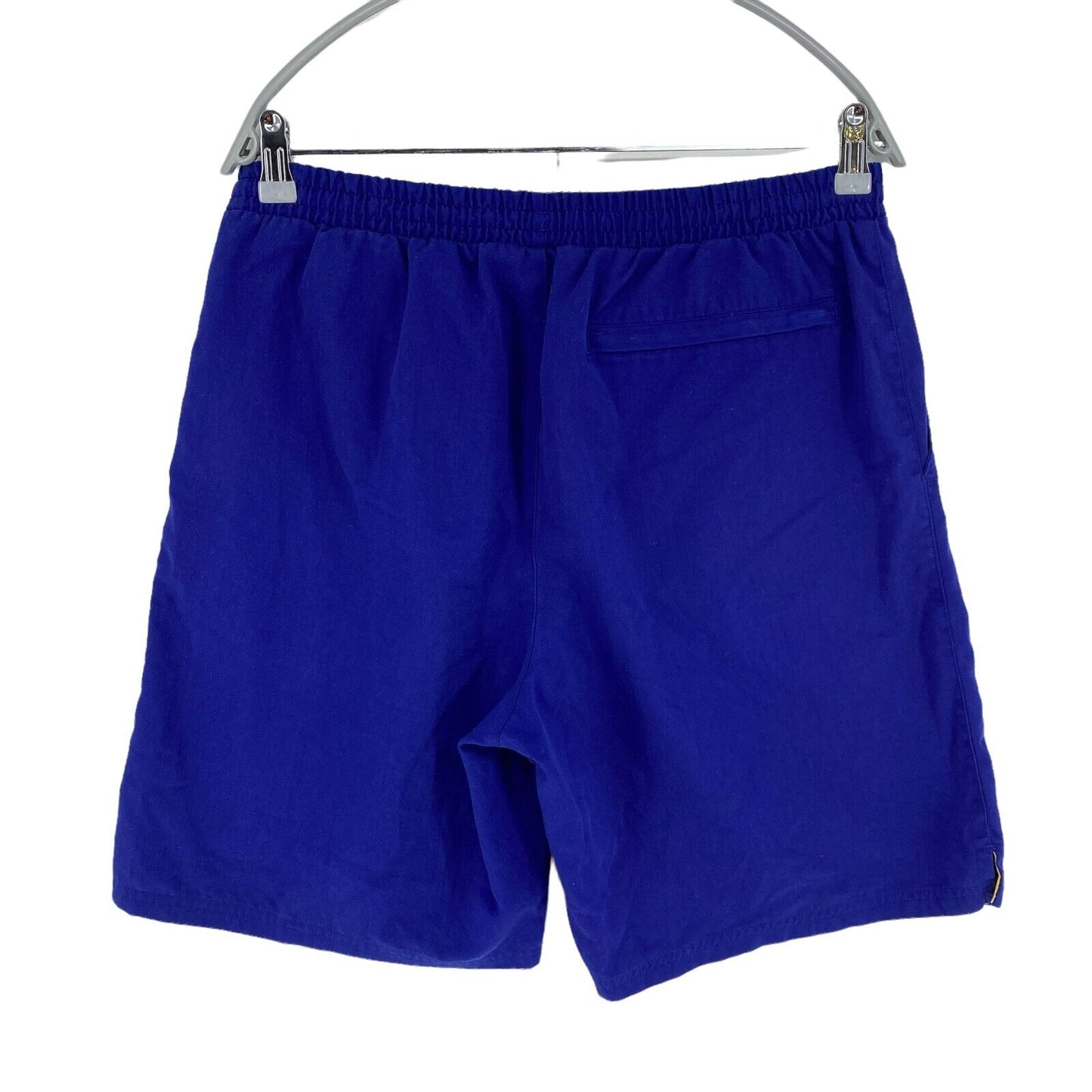 adidas Activewear-Shorts aus Baumwollmischung, Blau, Größe M W29