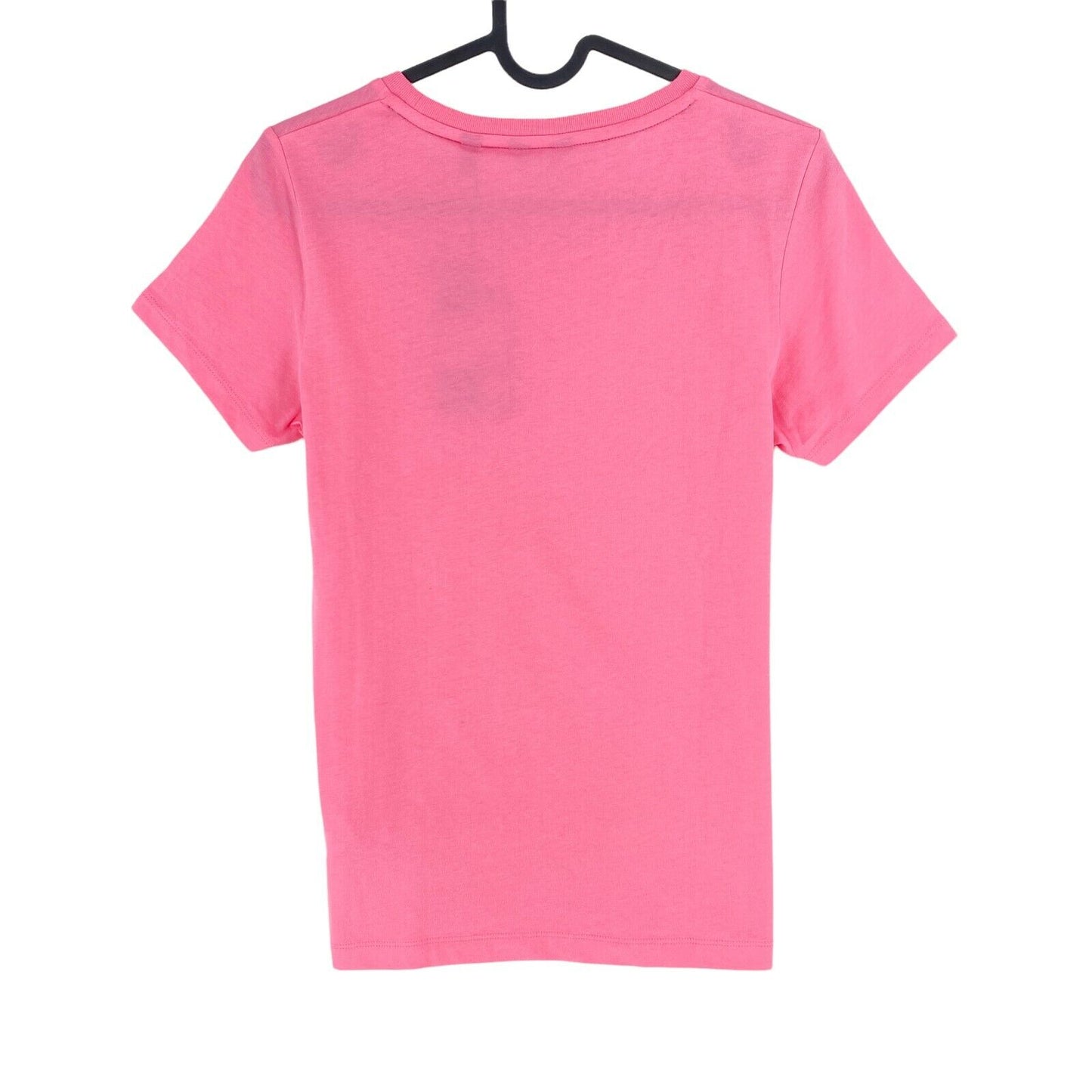 GANT Pink Logo Crew Neck T Shirt Size XS