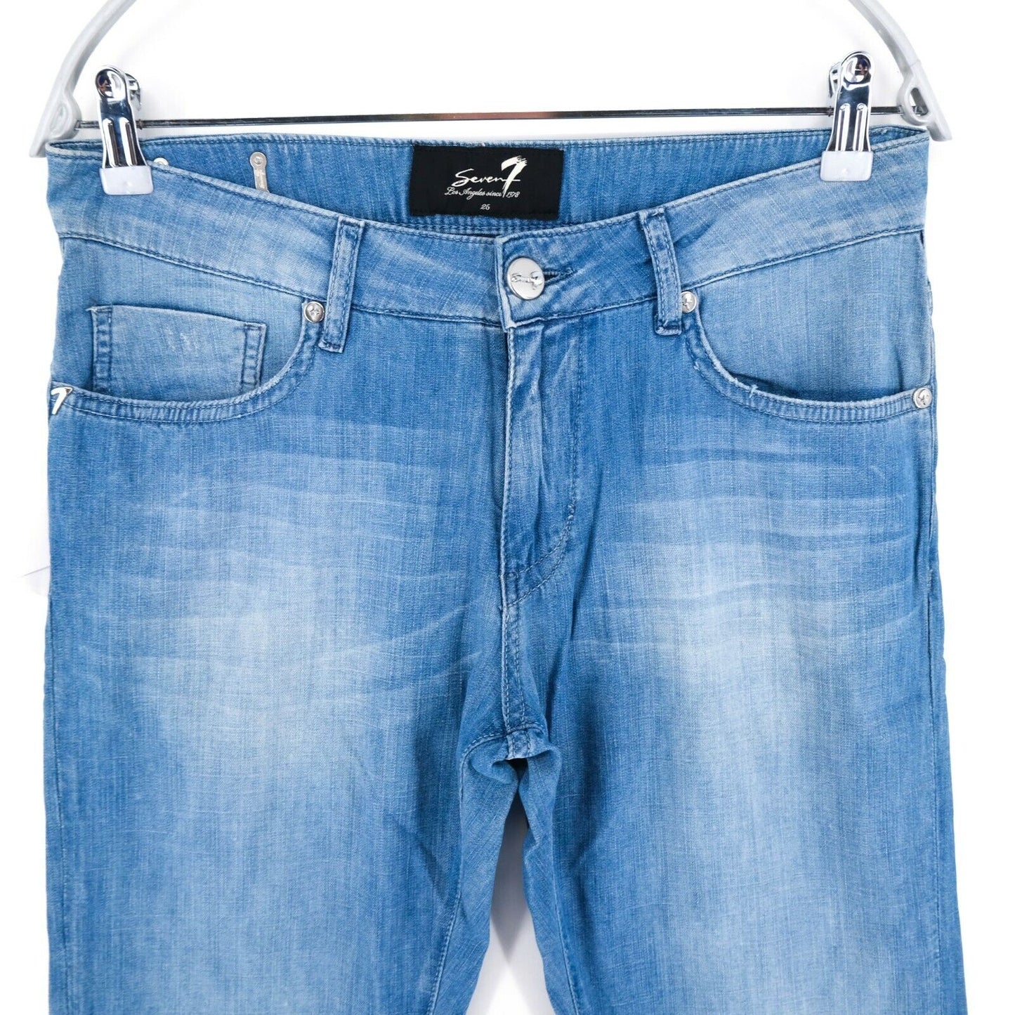 RRP €177 Seven7 Blue Straight Jeans Size 26