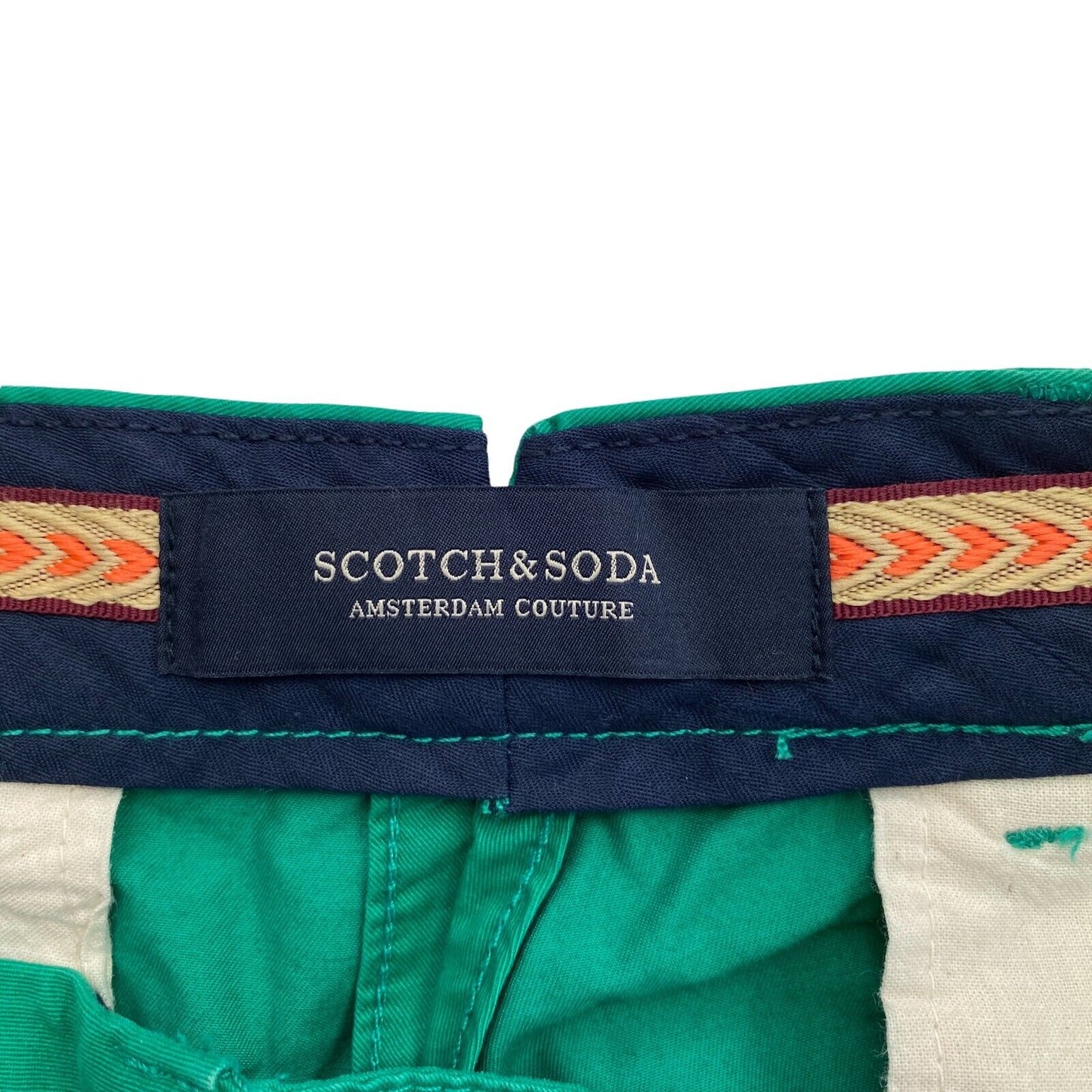 Scotch & Soda Green Stuart Regular Slim Fit Pants Trousers W30 W34 W36 W38 L32