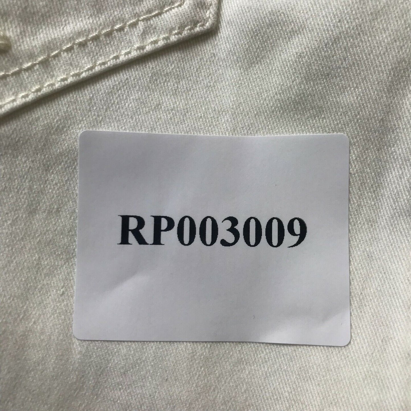 PERSONA Weißer Jeansrock für Damen, normale Passform, Größe 23 W36