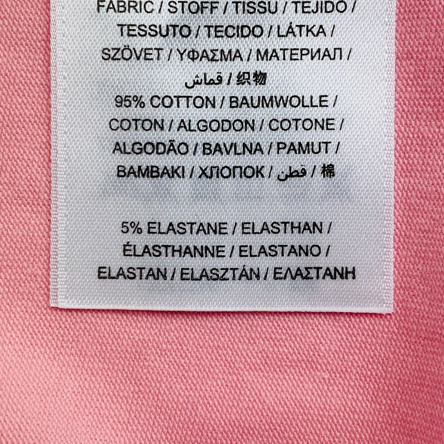 GANT T-Shirt mit Rundhalsausschnitt und kurzen Ärmeln, Rosa, Größe XS