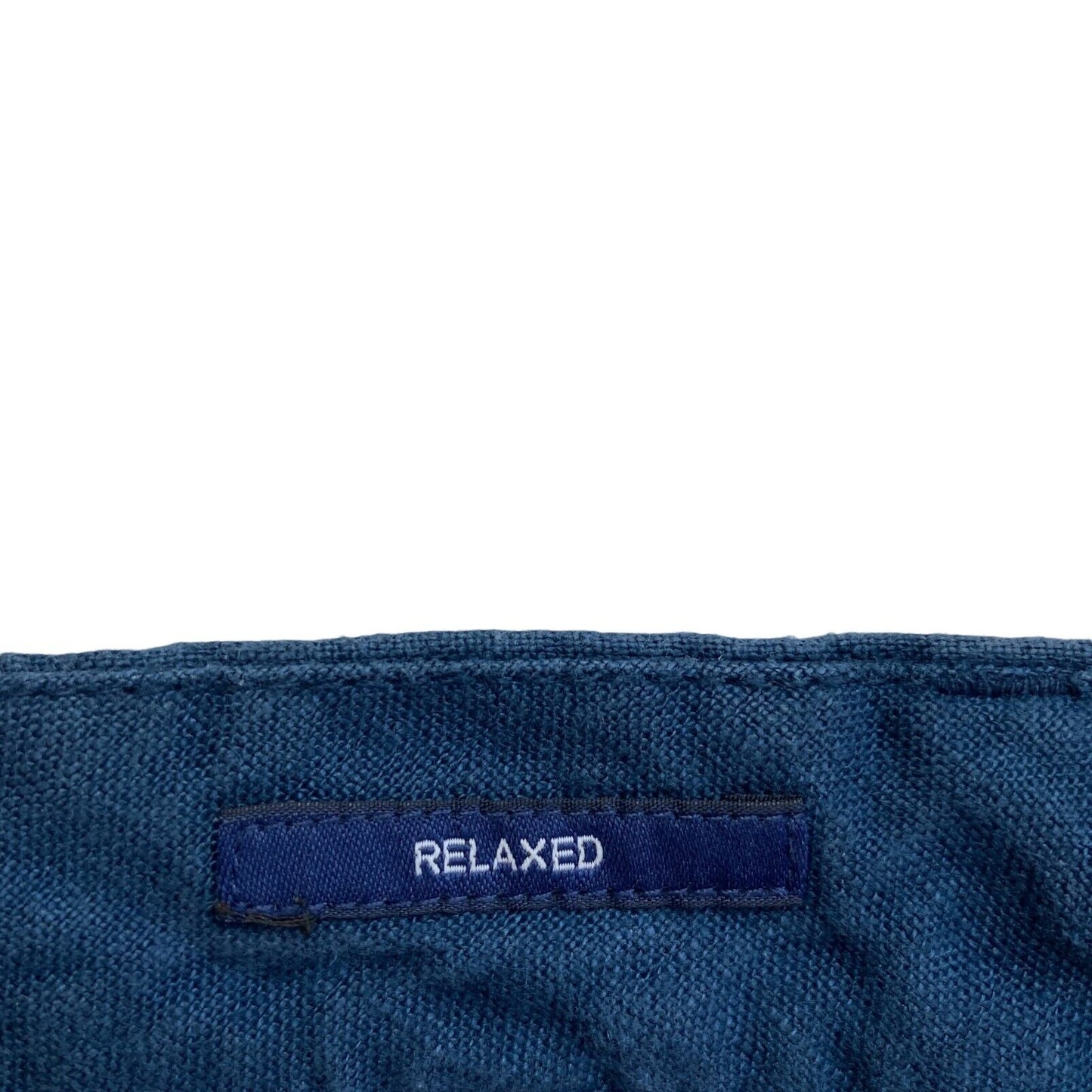 GANT Short chino décontracté en lin bleu marine taille L 2XL