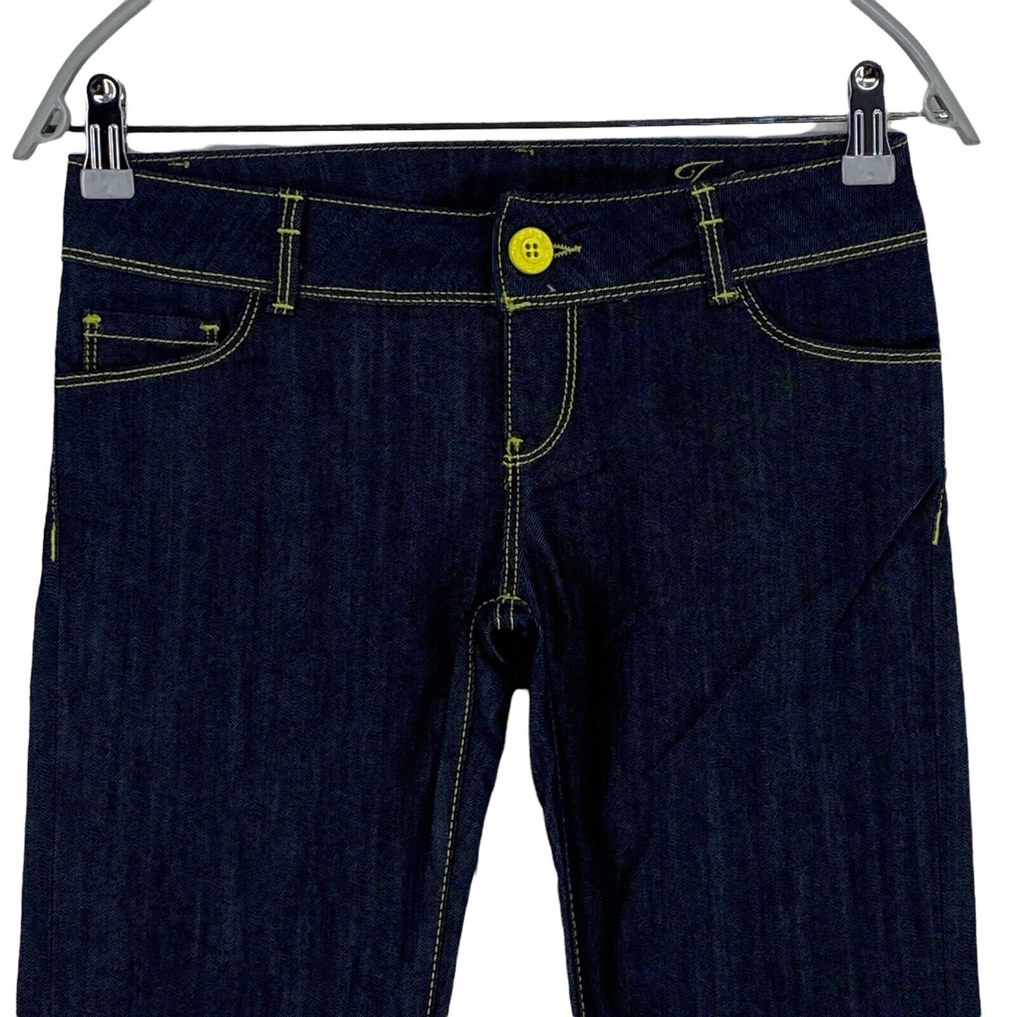 J4 BEATRICE Gerade Jeans aus Baumwollmischung, Marineblau, Größe 25 W28 L32