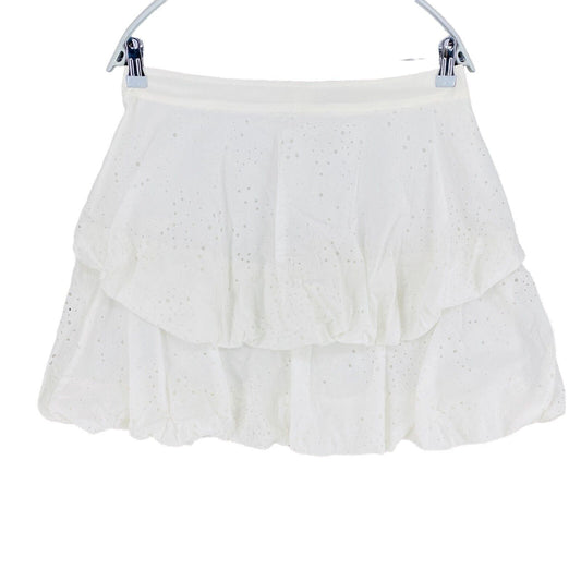 PENNY BLACK Jupe évasée blanche 100% coton Taille EU 38 UK 10 US 6