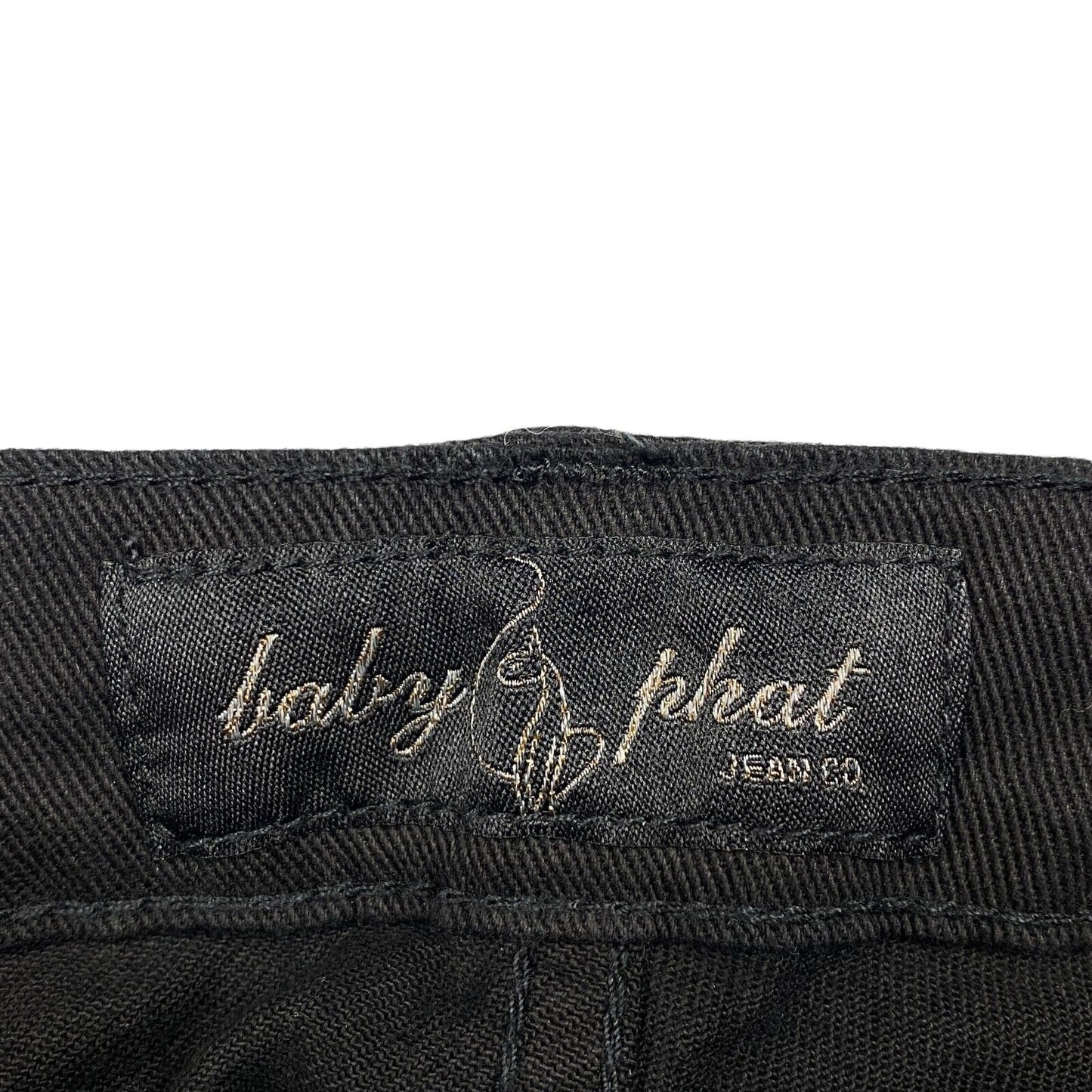 RPR €115 Baby Phat Black Skinny Jeans Size W29 L28