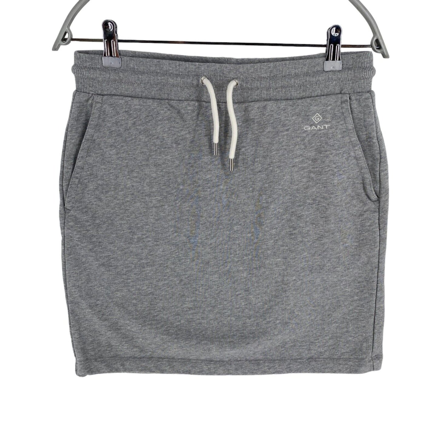 GANT Women Grey Lock Up Sweat Skirt Size M