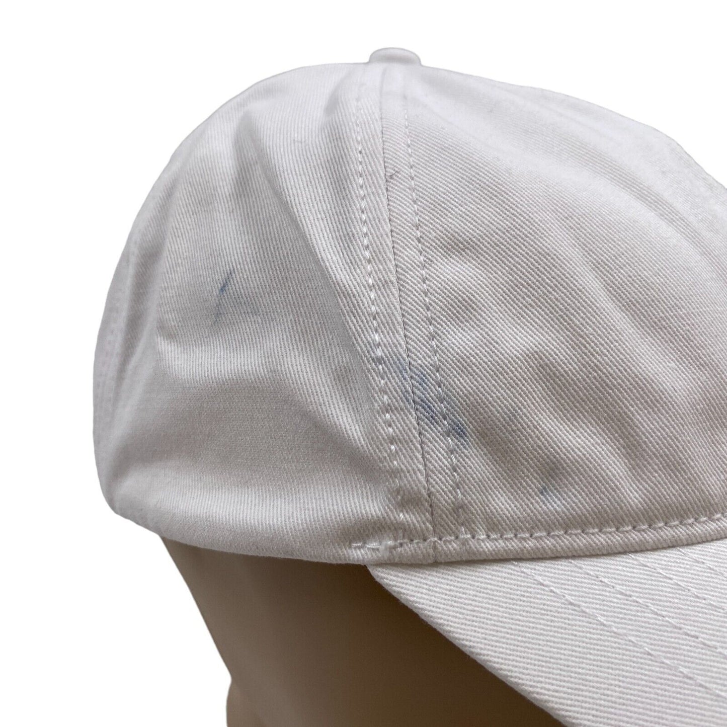 GANT Mens White Cotton Logo Baseball Twill Cap Hat One Size