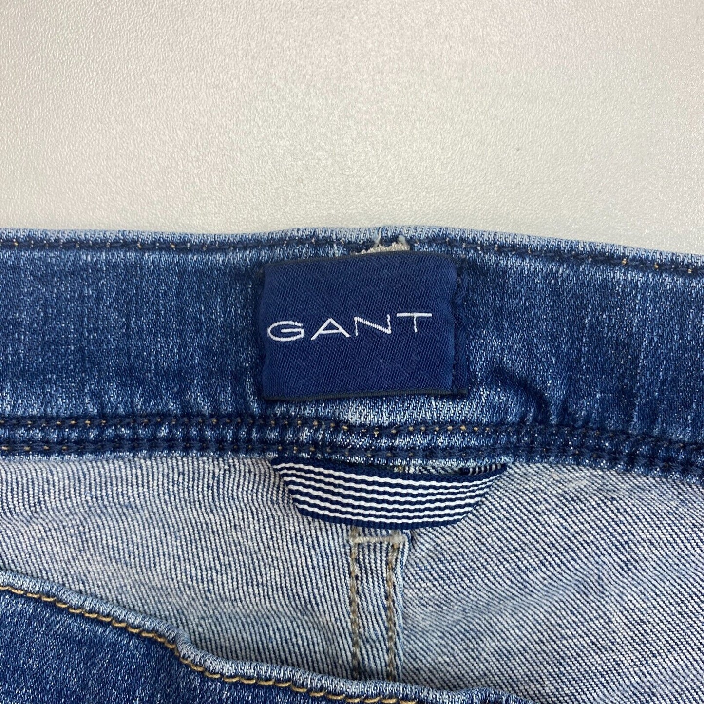 GANT Dark Blue MAXEN Extra Slim Jeans Size W32 L32