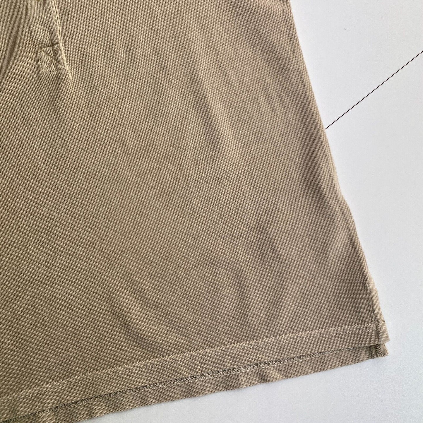 GANT Polo piqué délavé au soleil marron taille S