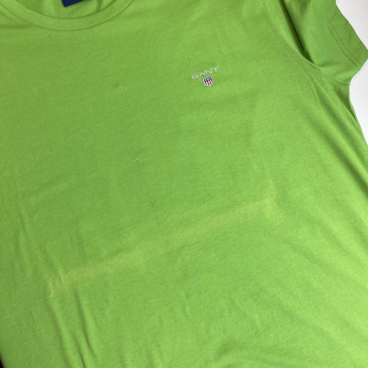 GANT T-shirt à col rond Original vert taille L