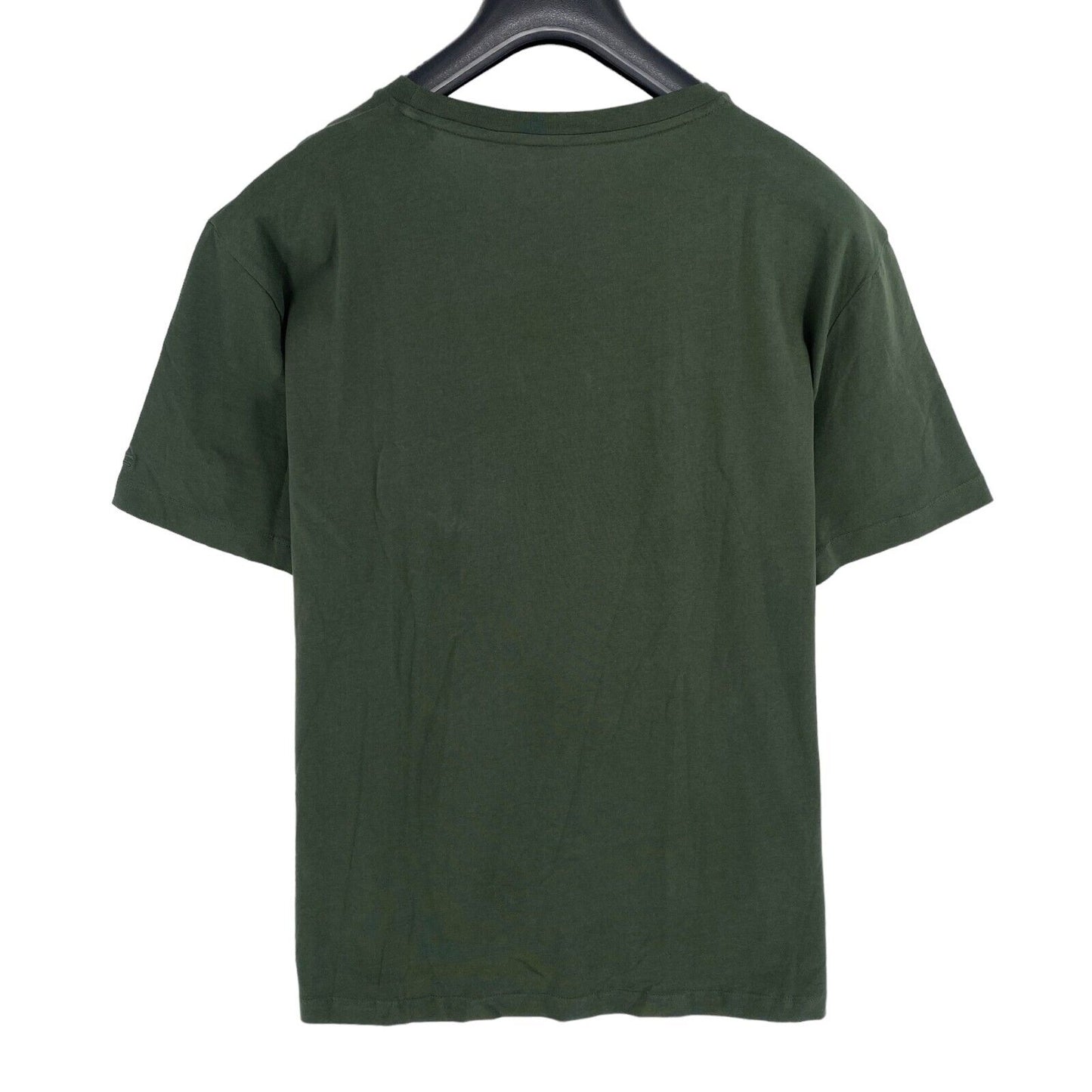 CAMEL ACTIVE Men Dark Green Solid Crew Neck Short Sleeves T Shirt Size 3XL XXXL