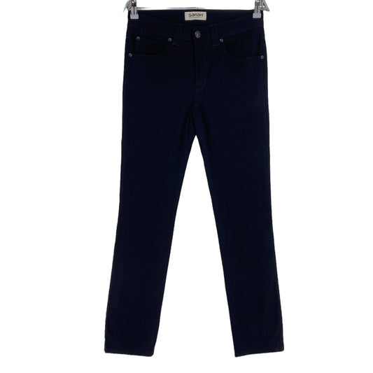 SARAH LAWRENCE JEANS Jean droit en mélange de coton noir Taille 28 W30 L34