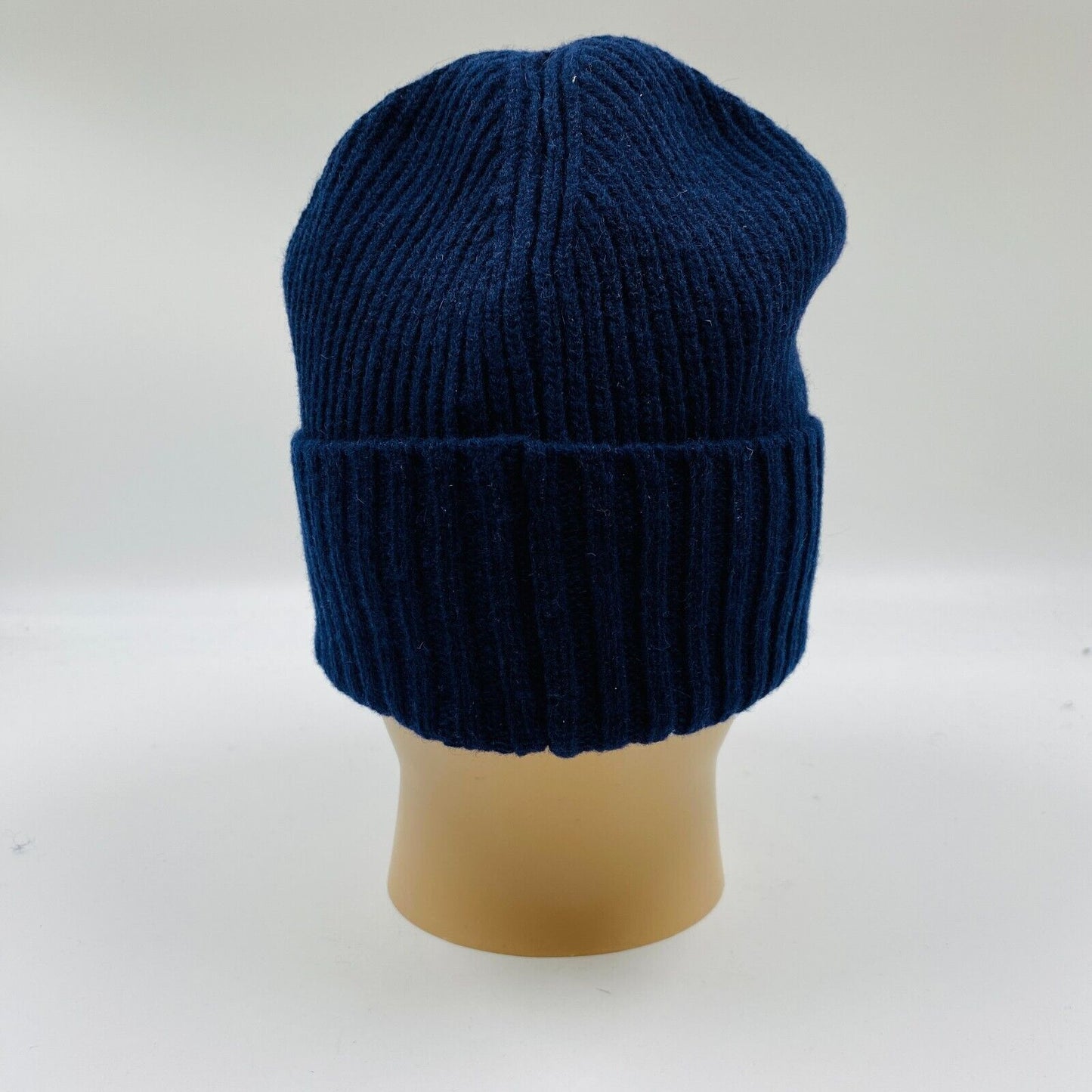 GANT Women Dark Blue Wool Blend Knit Beanie Hat & Gloves Gift Set One Size