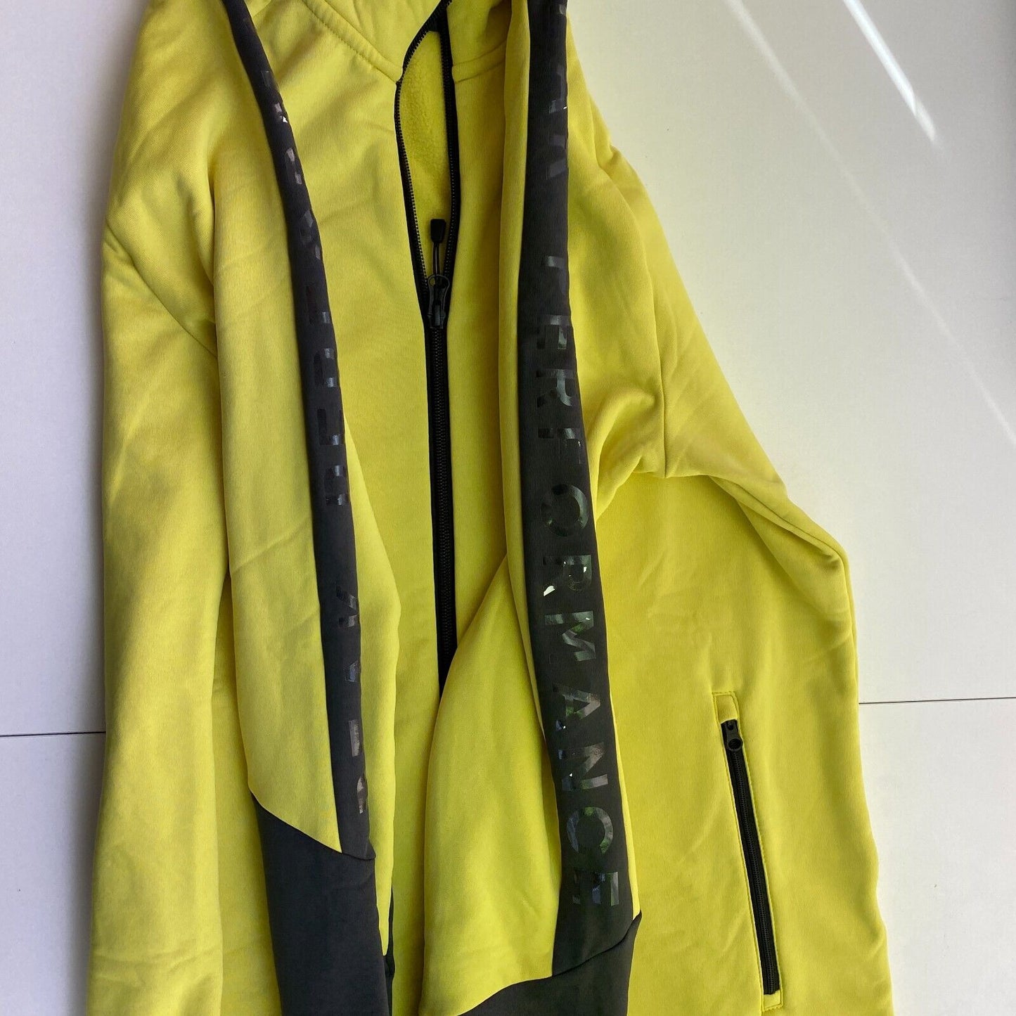 Peak Performance Women Yellow Rider Zip Jacket Size L