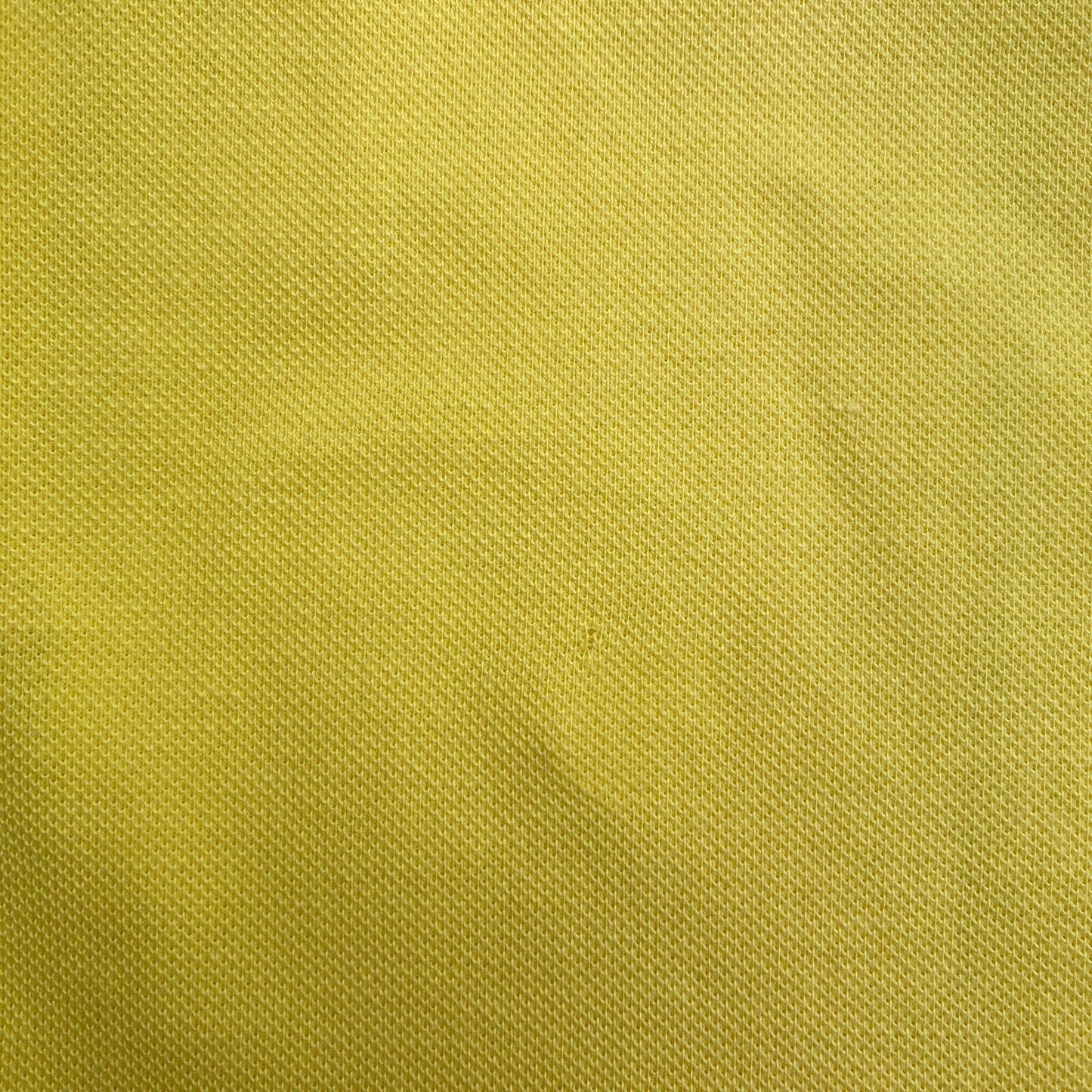 GANT Men Yellow Contrast Tipping Pique Short Sleeves Polo Shirt Size XL