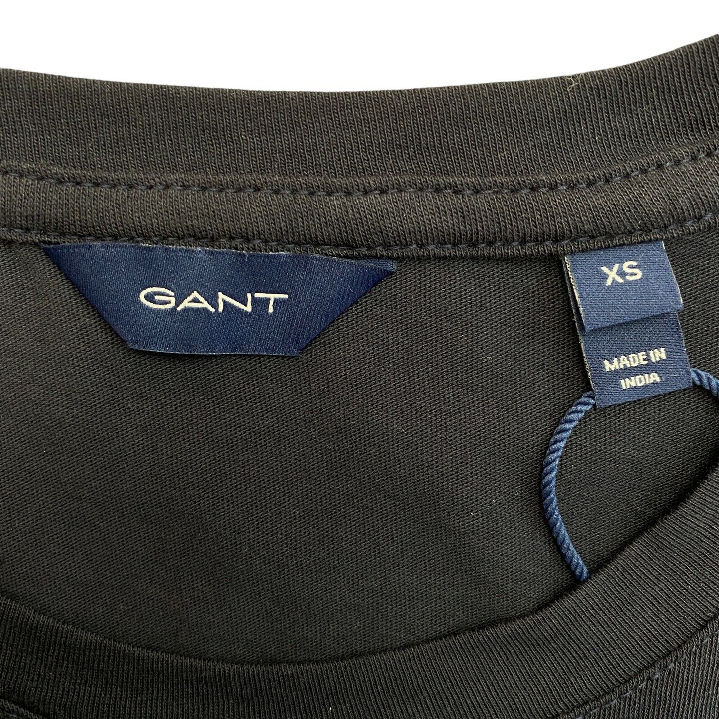 GANT Navy Blue Original Crew Neck T Shirt Size XS S