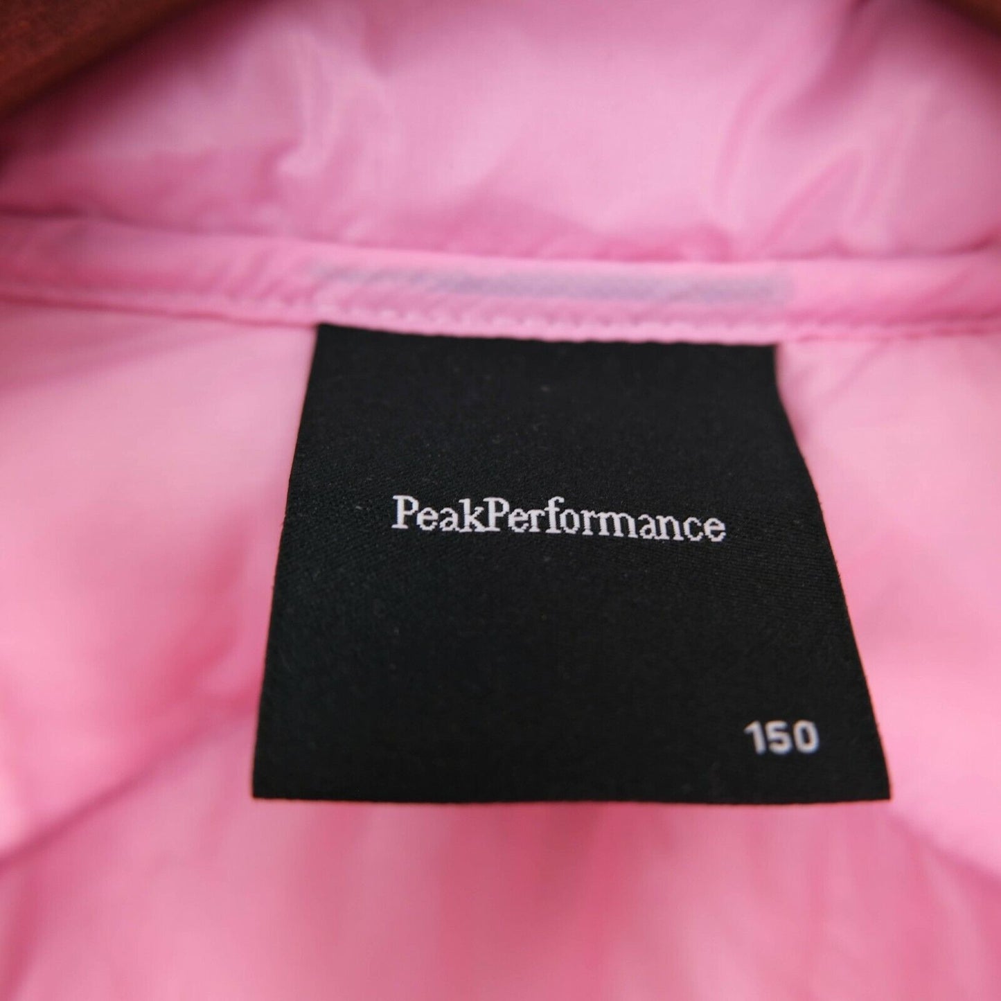 Girls TPeak Performance Pink HELIUM Down Puffer Jacket Size 150 cm / 12-13 Years