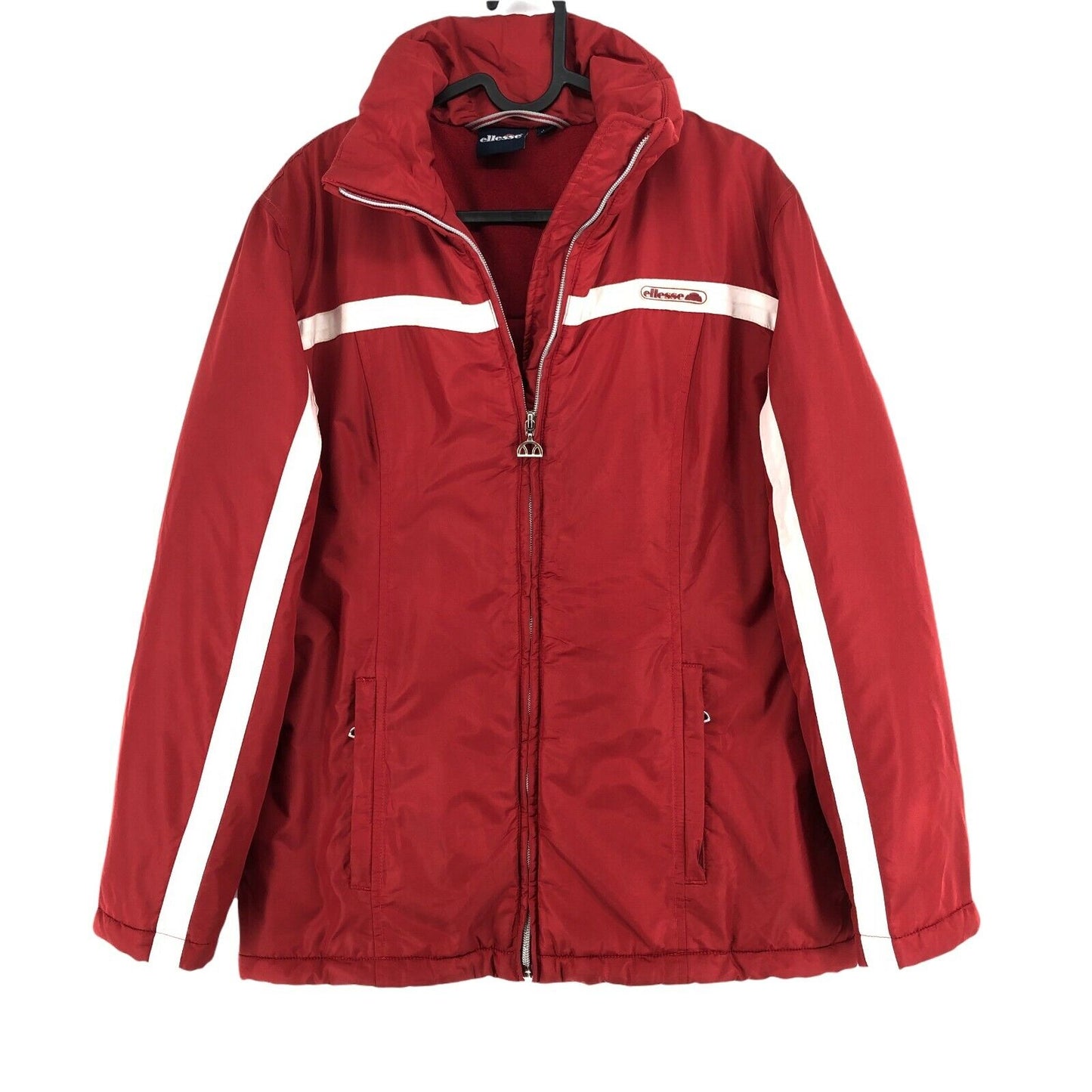 ELLESSE Red Padded Coat Jacket Size EU 36 UK 10 US 6