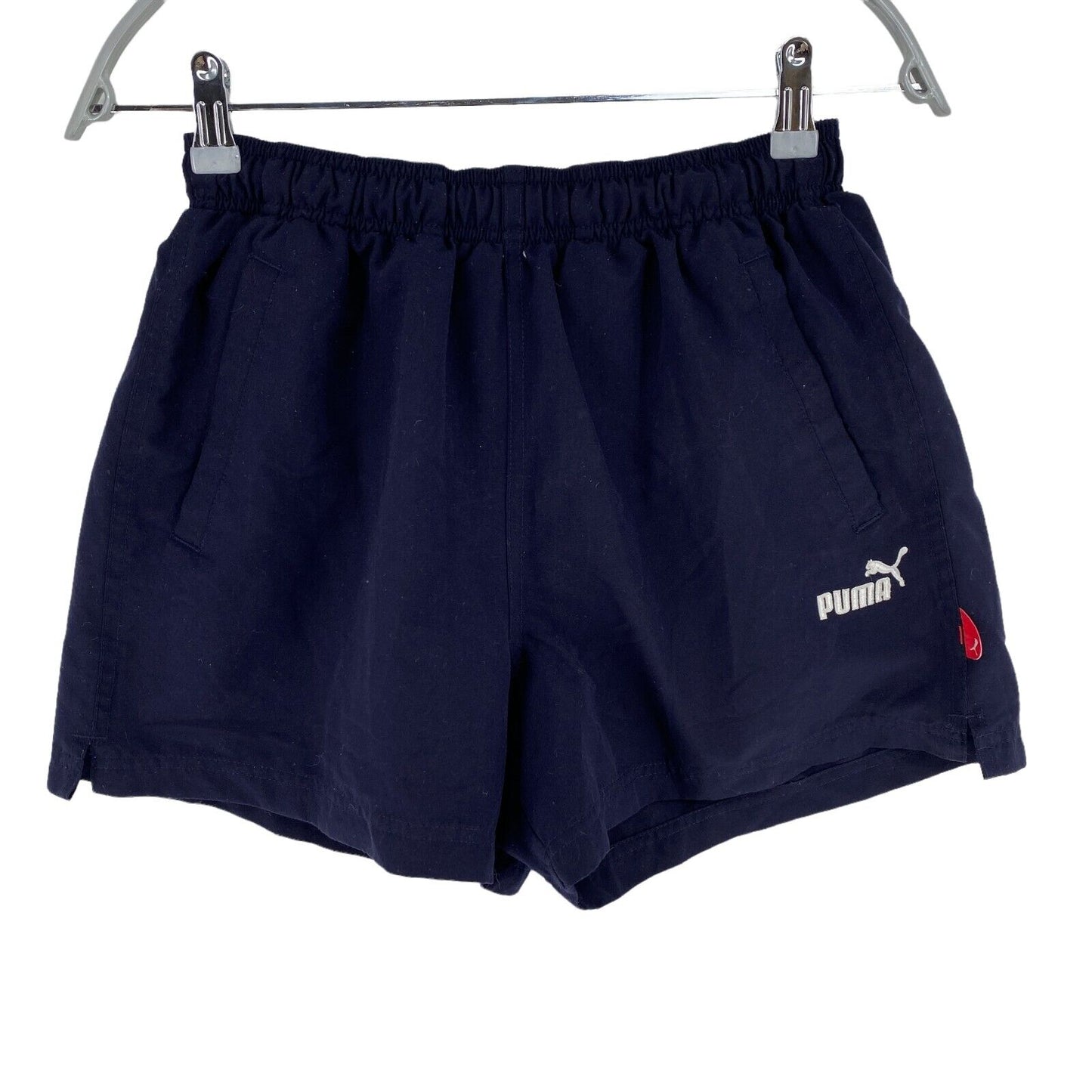 PUMA Marineblaue Activewear-Shorts, Größe S W23