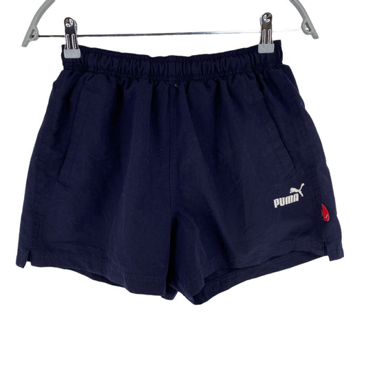 PUMA Navy Blue Activewear Shorts Size S W23