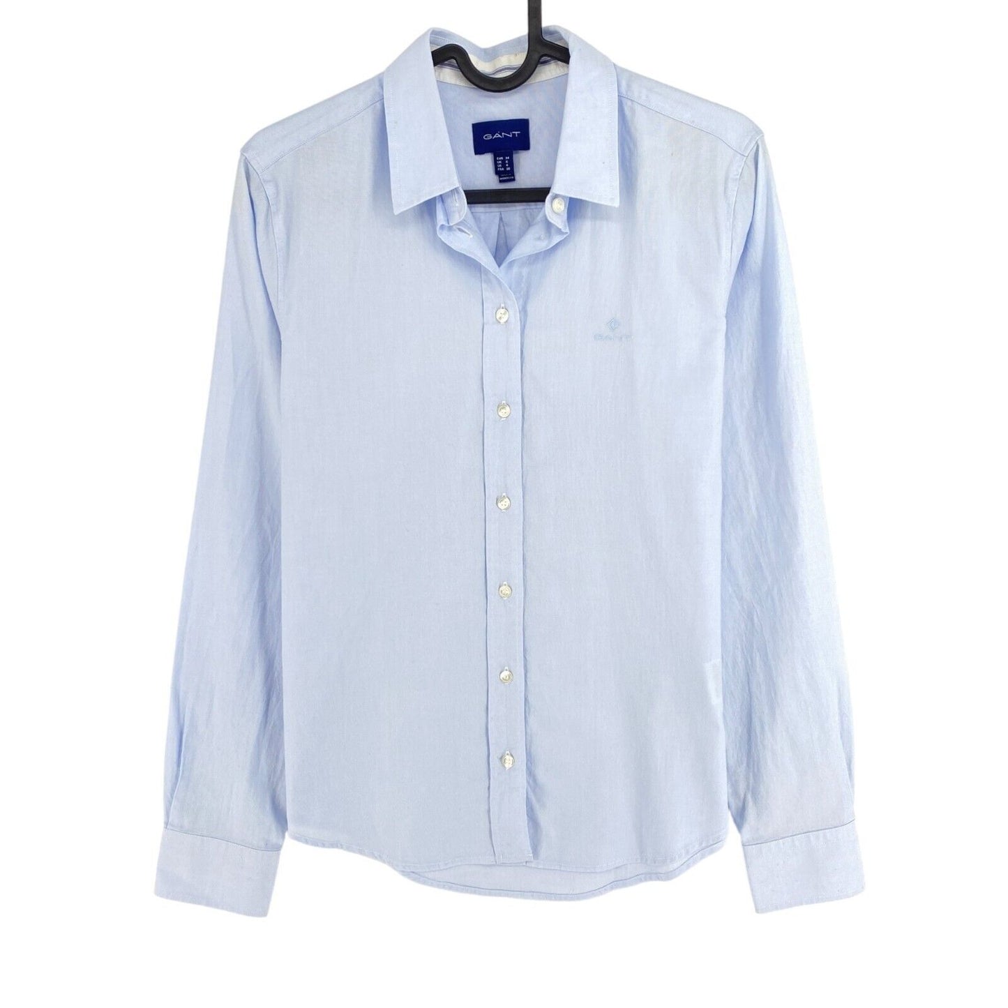 GANT Blue Cotton Shirt Size EU 34 UK 6 US 4