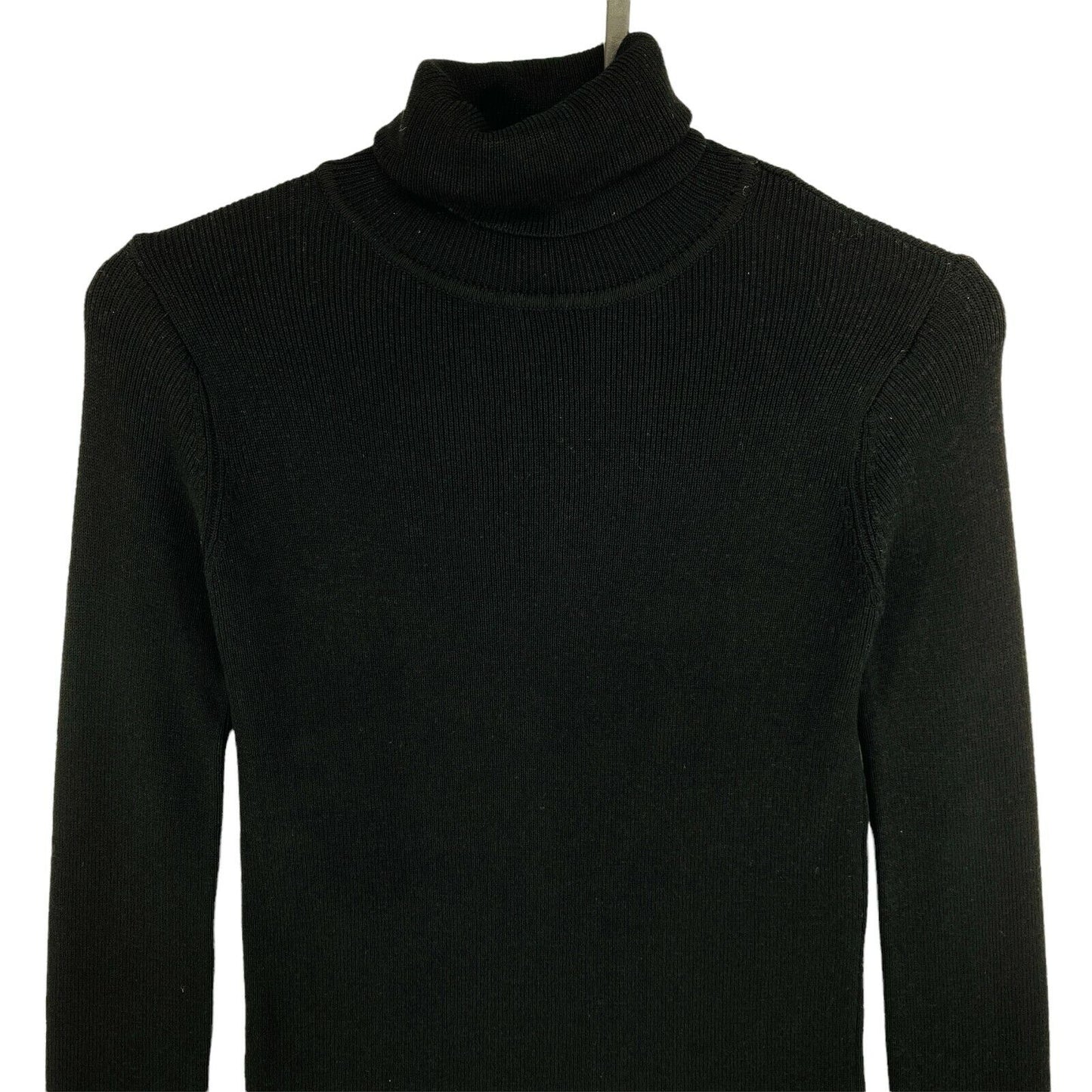 BERSHKA Black Turtle Neck Sweater Size S