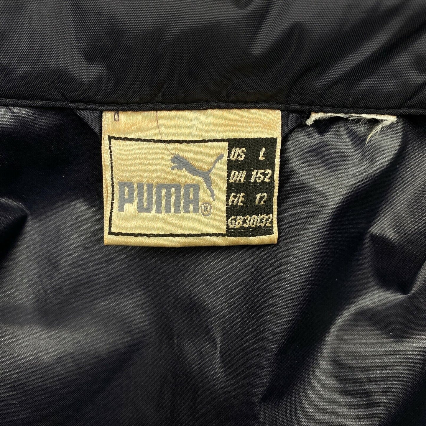 PUMA Navy Blue Hooded Jacket Size 152 cm 12  years