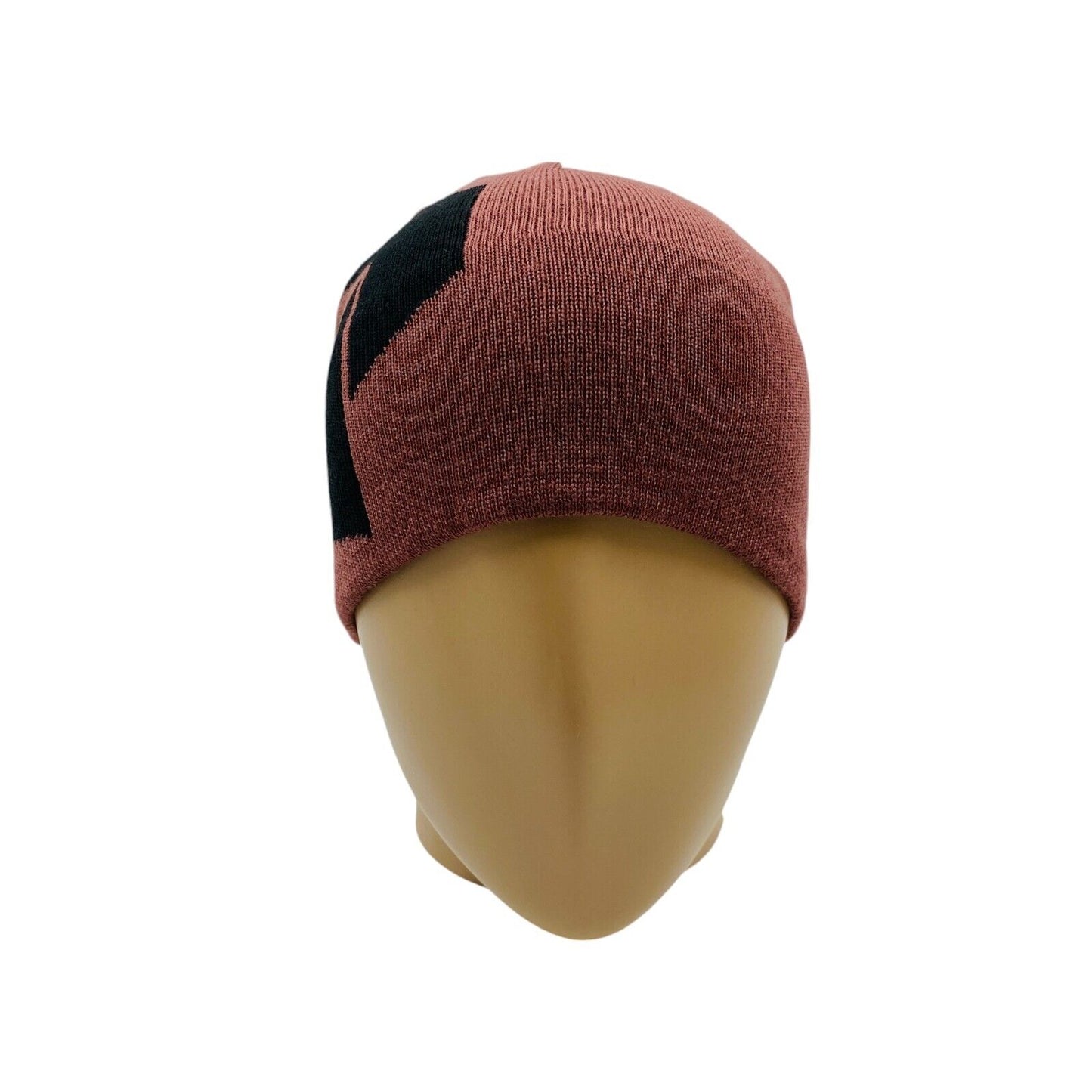 Peak Performance EMBO HAT Unisex Rose Brown Wool Blend Beanie Winter Hat L / XL