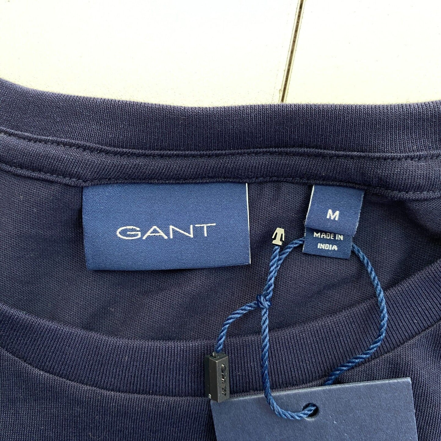 GANT Navy Blue Original Crew Neck T Shirt Size M