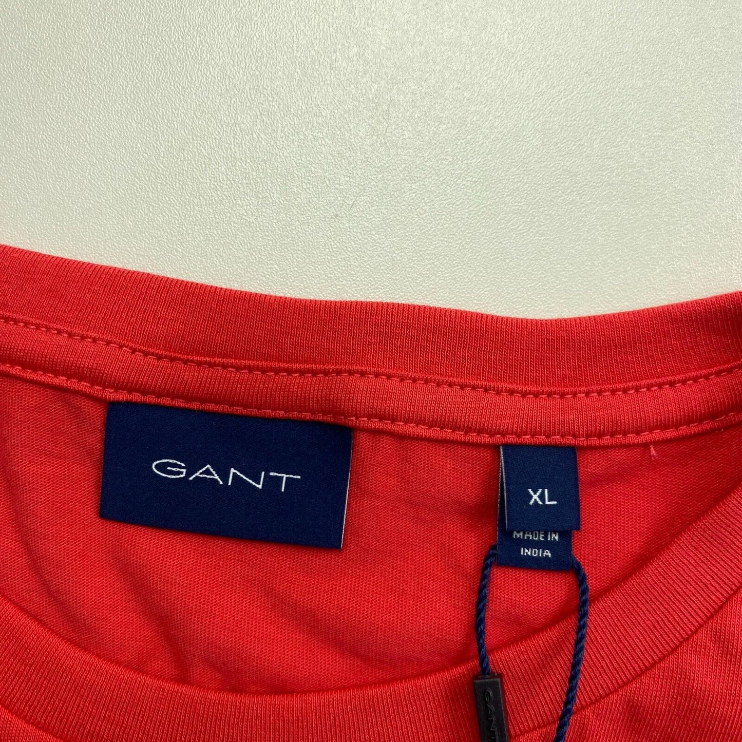 GANT Pink Original Crew Neck Short Sleeves T Shirt Size XL