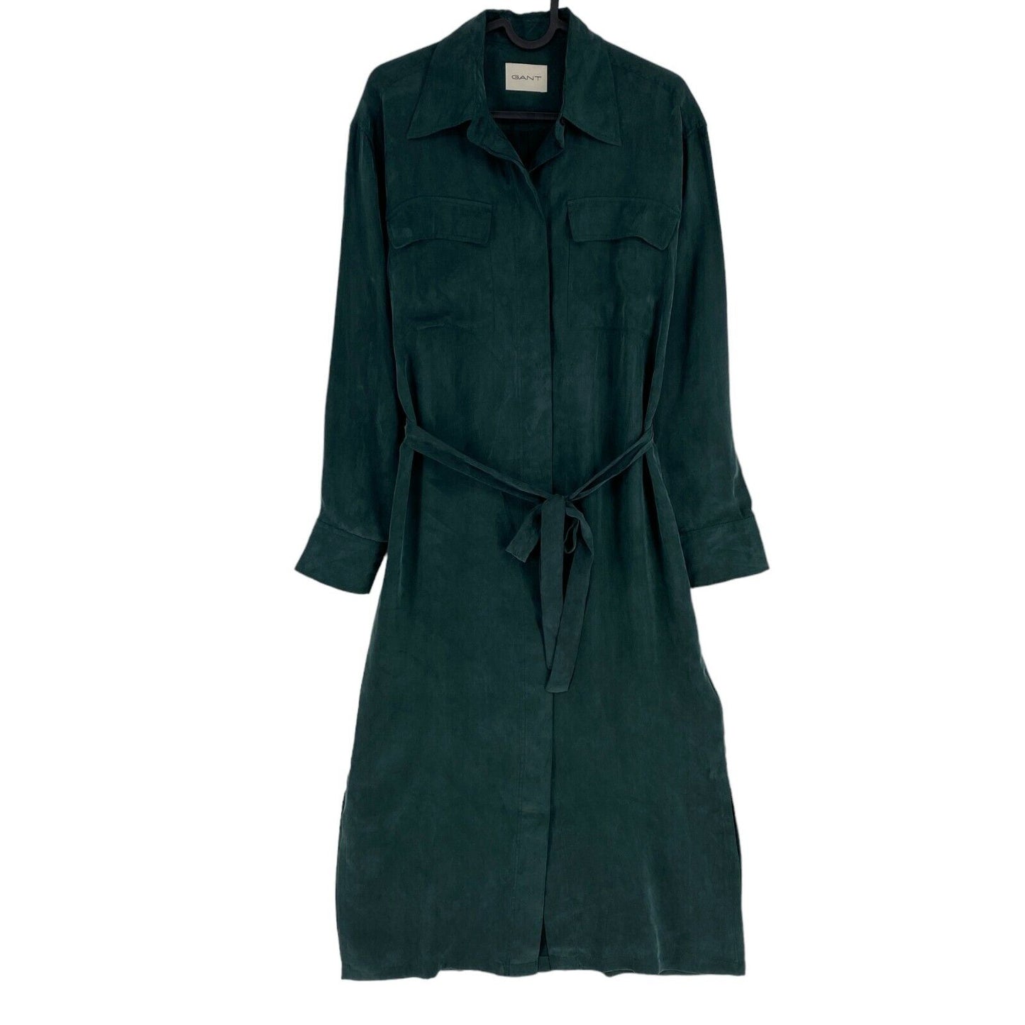 GANT Robe chemise utilitaire décontractée verte Taille EU 34 UK 6 US 4