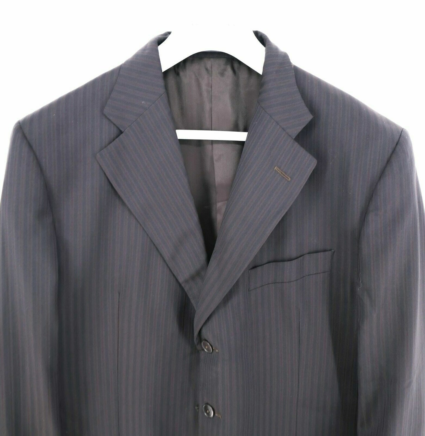 RRP €242 MONTE CRISTO By Lubiam Brown Blazer Jacket Size EU 50 56 UK/US 40 46