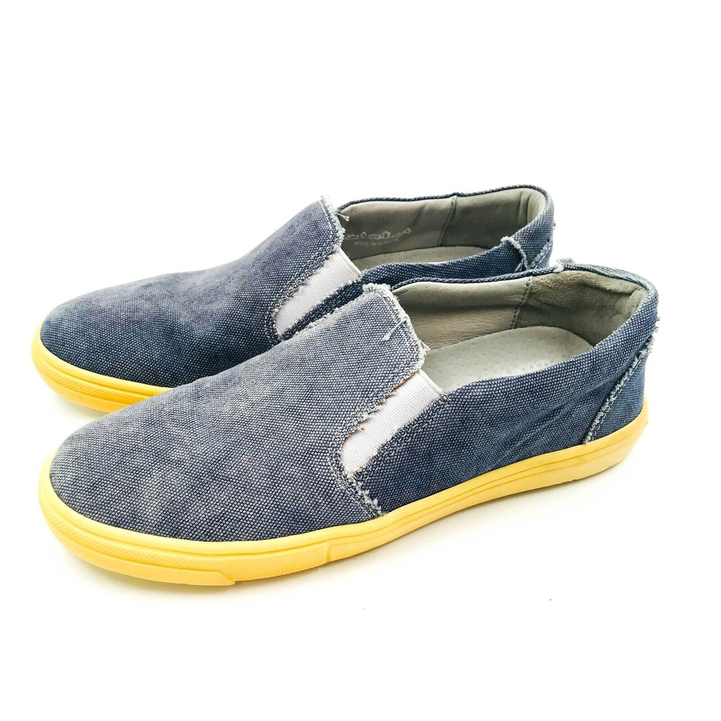 Richter Kid Boys Blau Slip On Sneakers Schuhe Größe EUR 33 UK 1