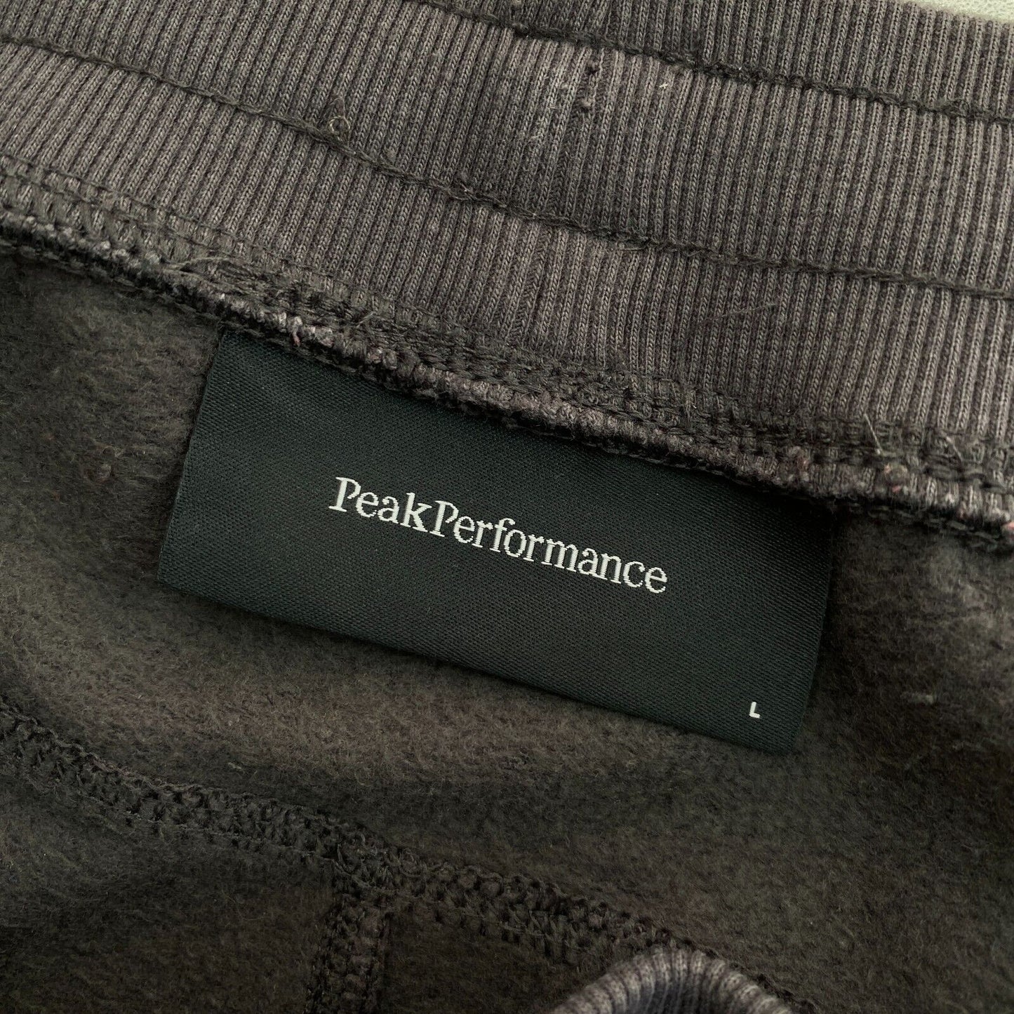 PEAK PERFORMANCE Pantalon de survêtement gris M Ground Taille L