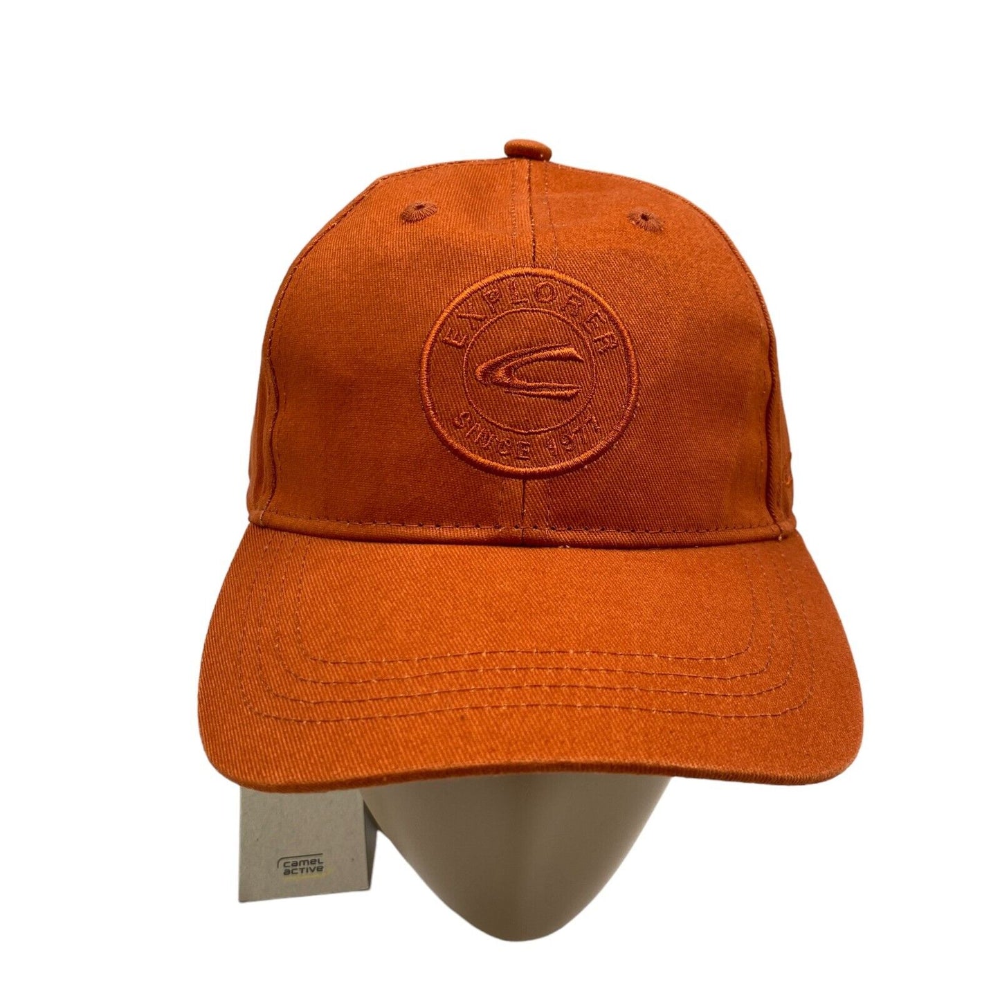 Camel Active Orange Cotton Baseball Cap Hat One Size