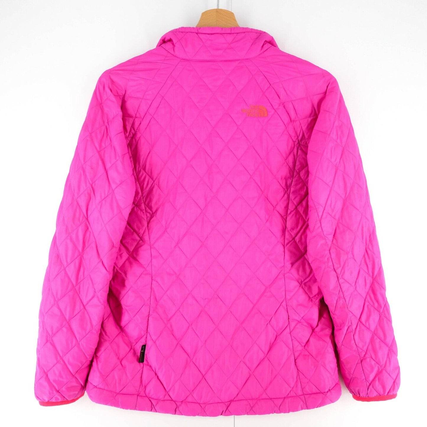 The North Face Girl's Pink Quilted Padded Jacket Size L 14-16 Years