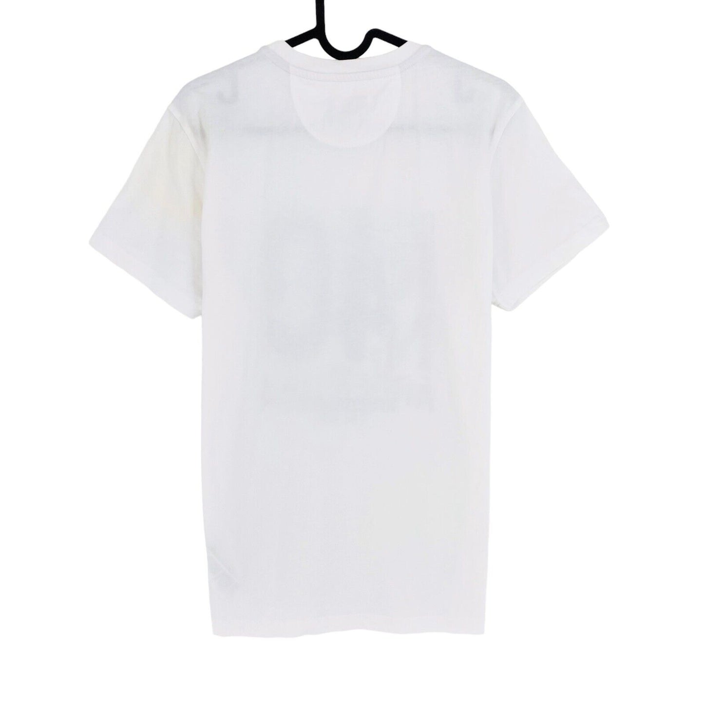 LA MARTINA White Cotton Jersey Short Sleeves Crew Neck T Shirt Size S