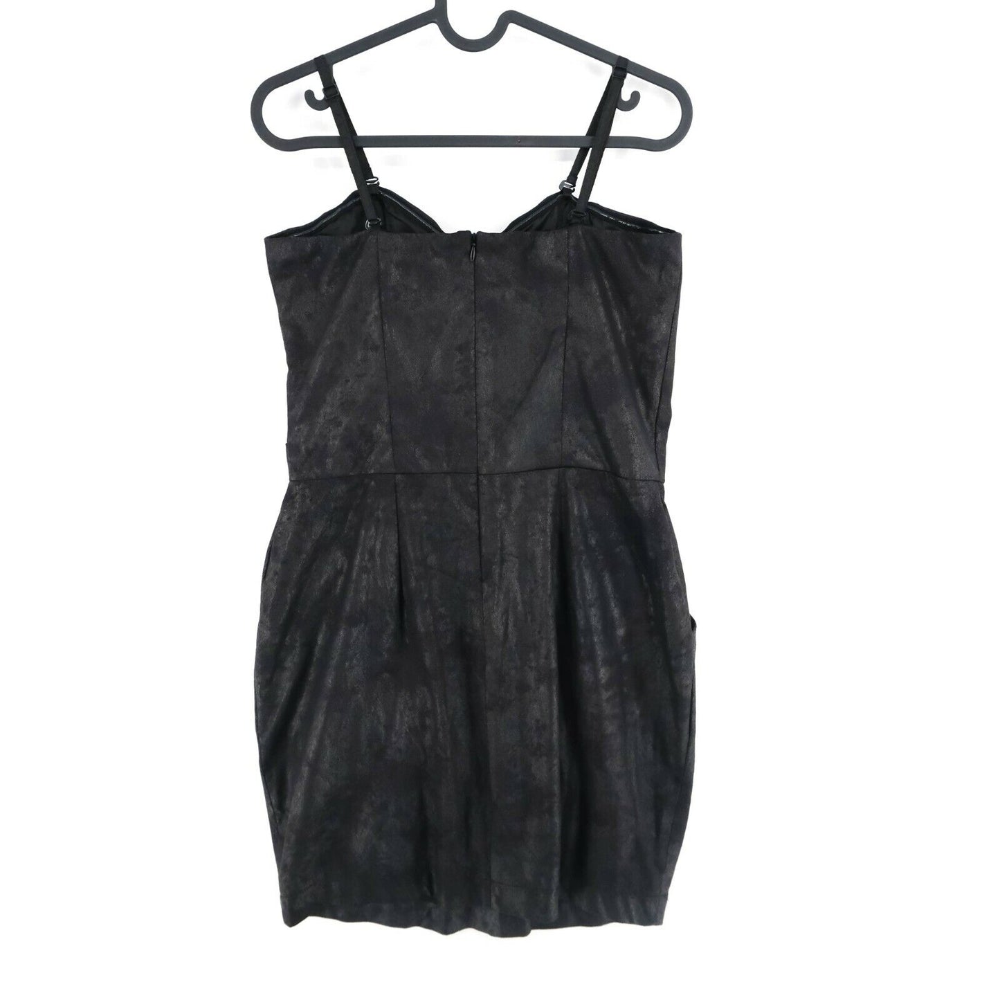 FAIRLY Black Sweetheart Sleeveless Dress Size 44