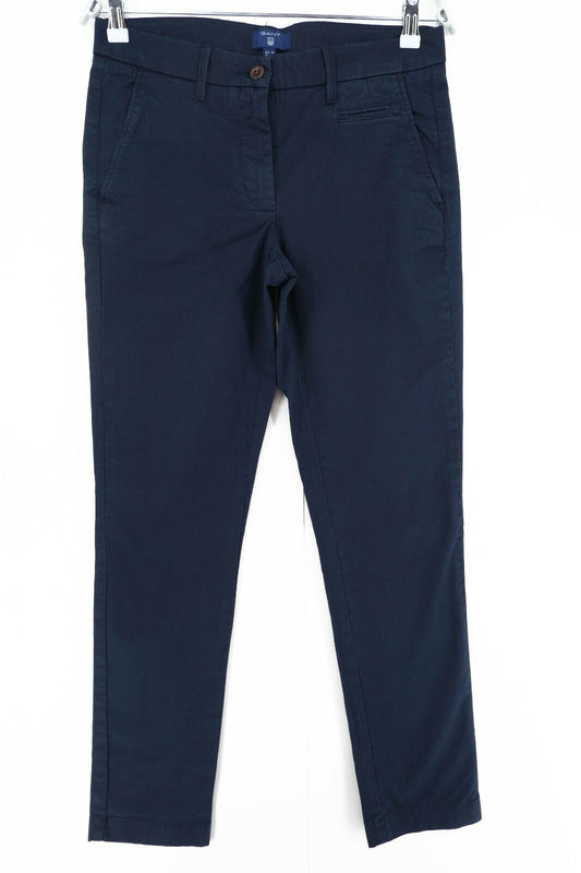 GANT Marineblaue Chinohose, Größe EUR 36 UK 10 US 6