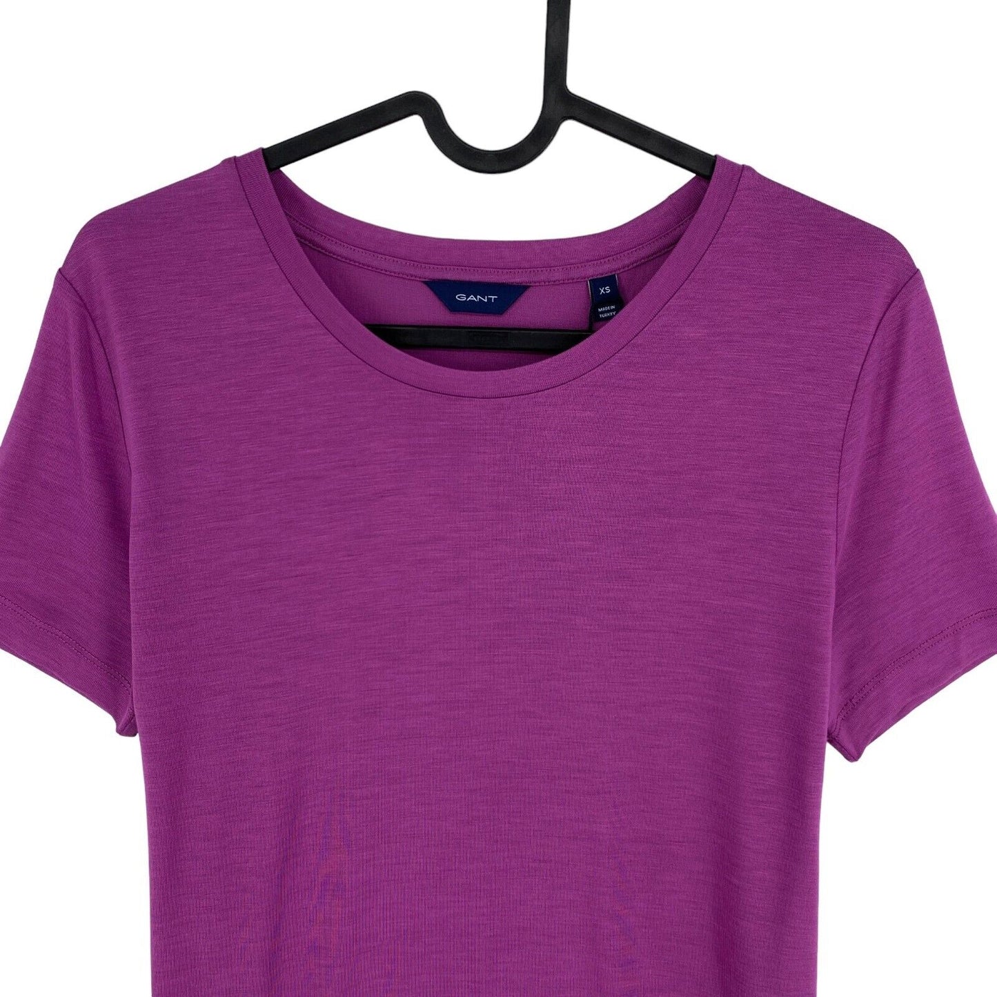 GANT Purple Light Weight Crew Neck T Shirt Size XS